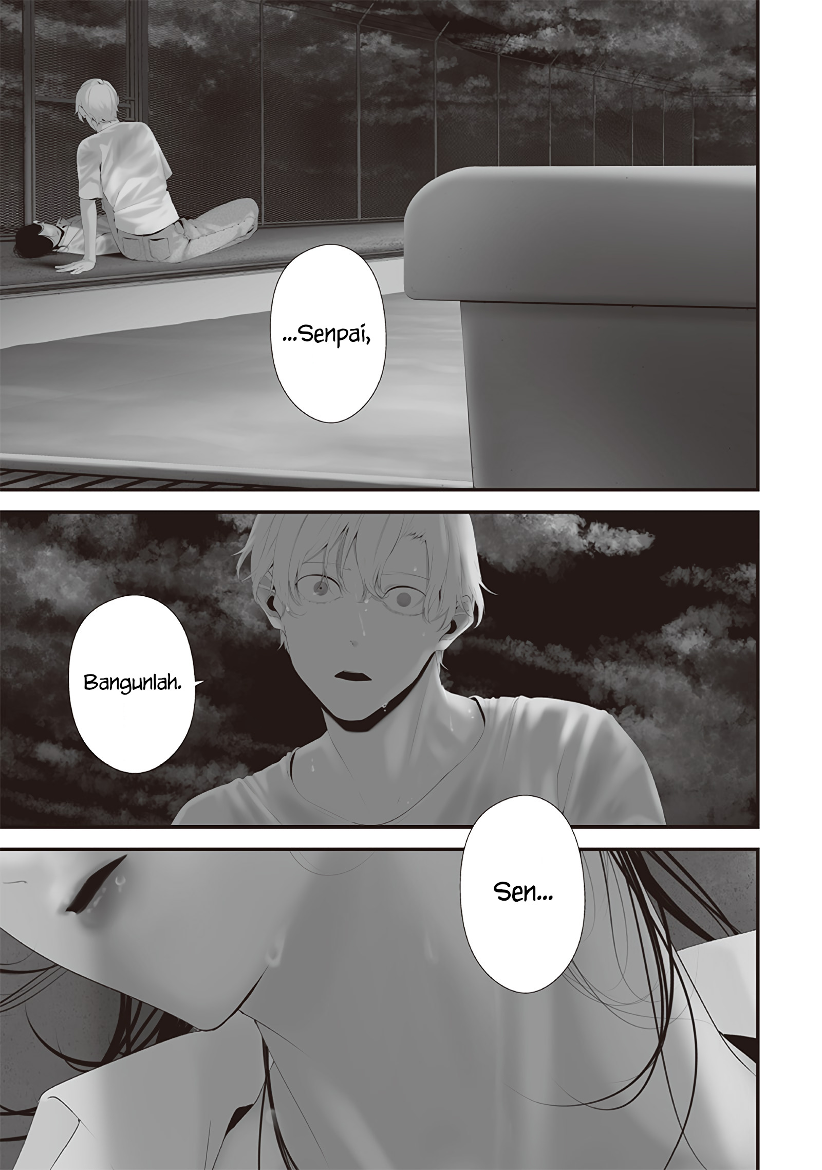 Tsurenai hodo Aokute Azatoi kurai ni Akai Chapter 60 - halaman 5
