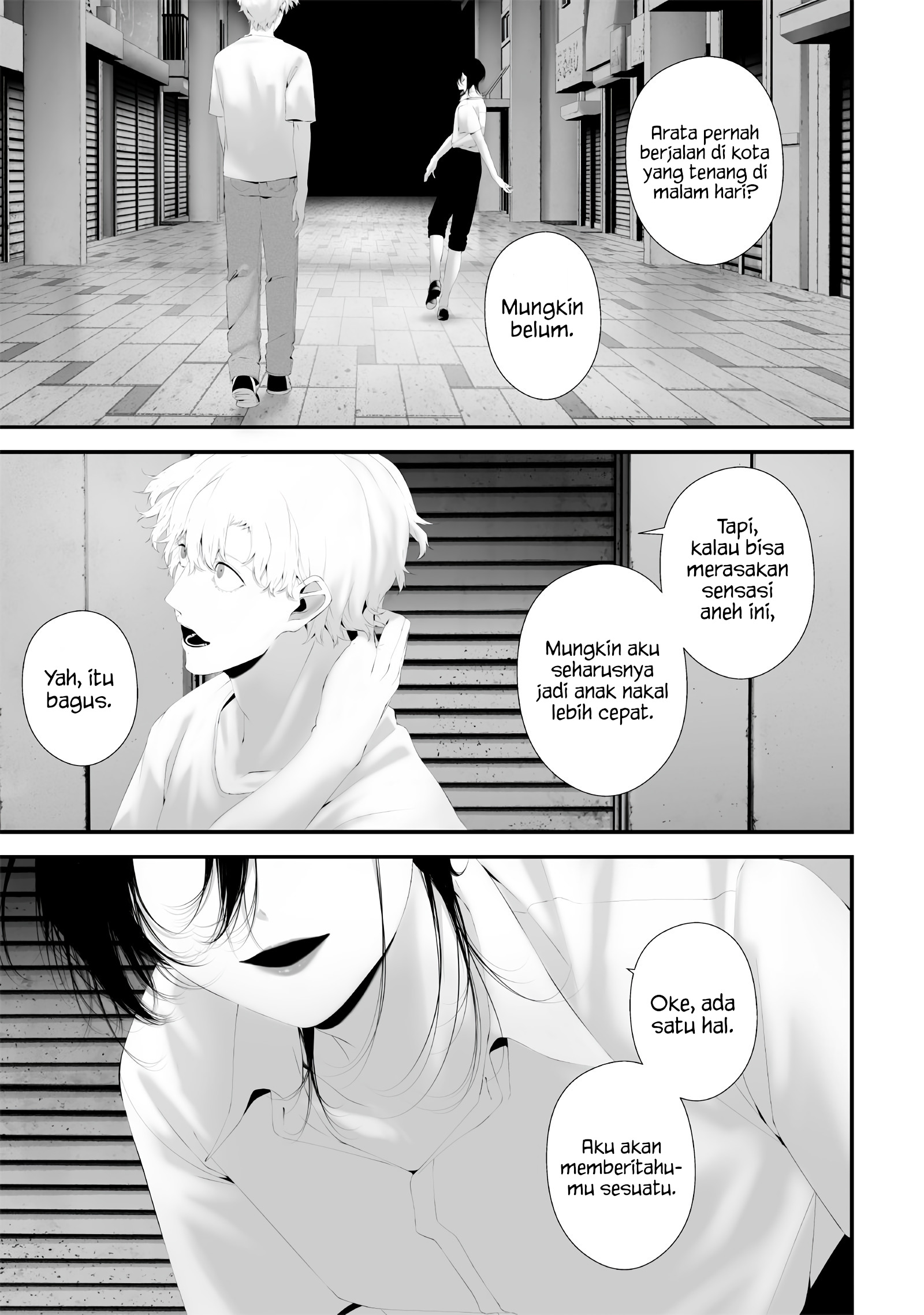 Tsurenai hodo Aokute Azatoi kurai ni Akai Chapter 61 - halaman 5