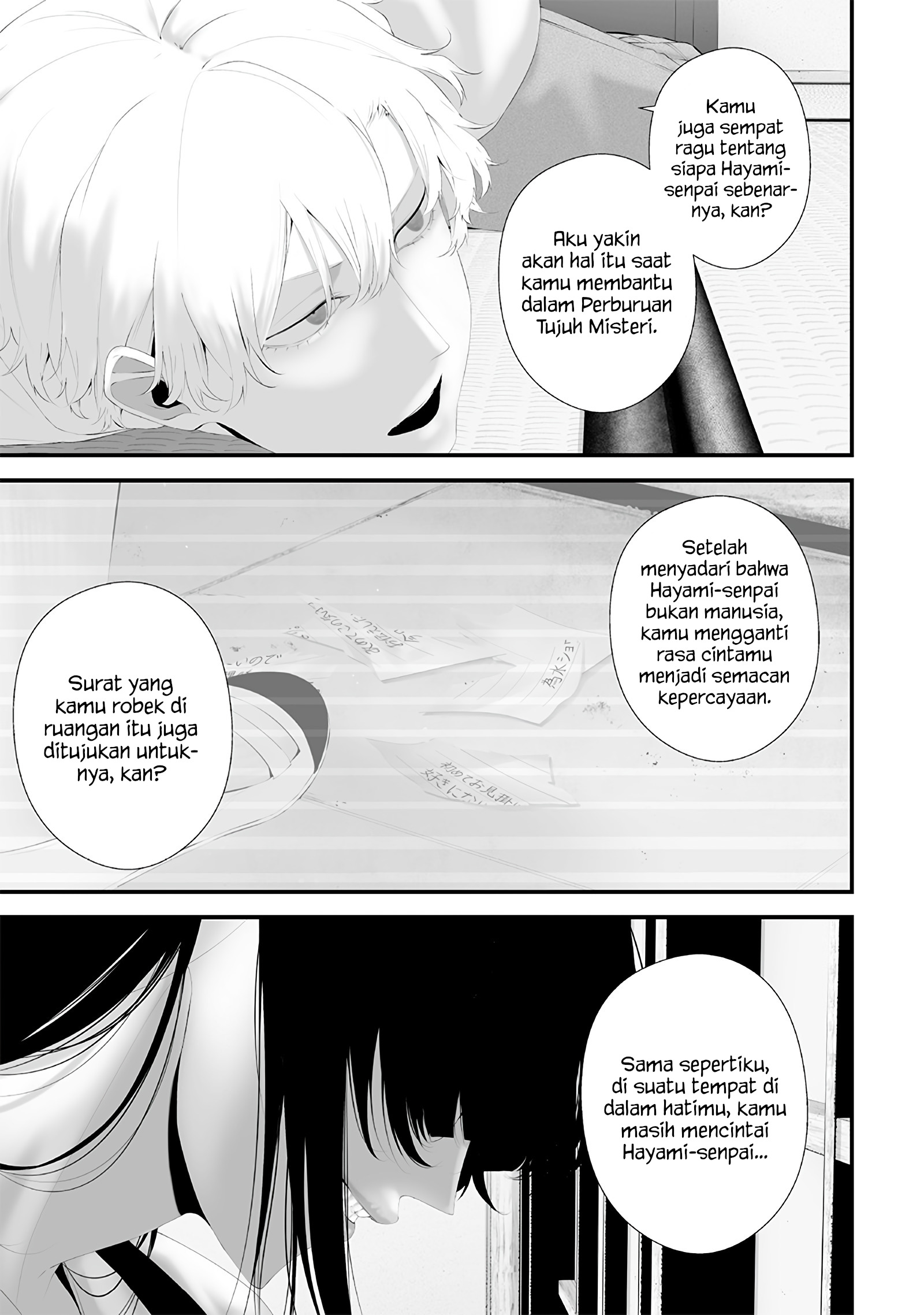 Tsurenai hodo Aokute Azatoi kurai ni Akai Chapter 63 - halaman 11