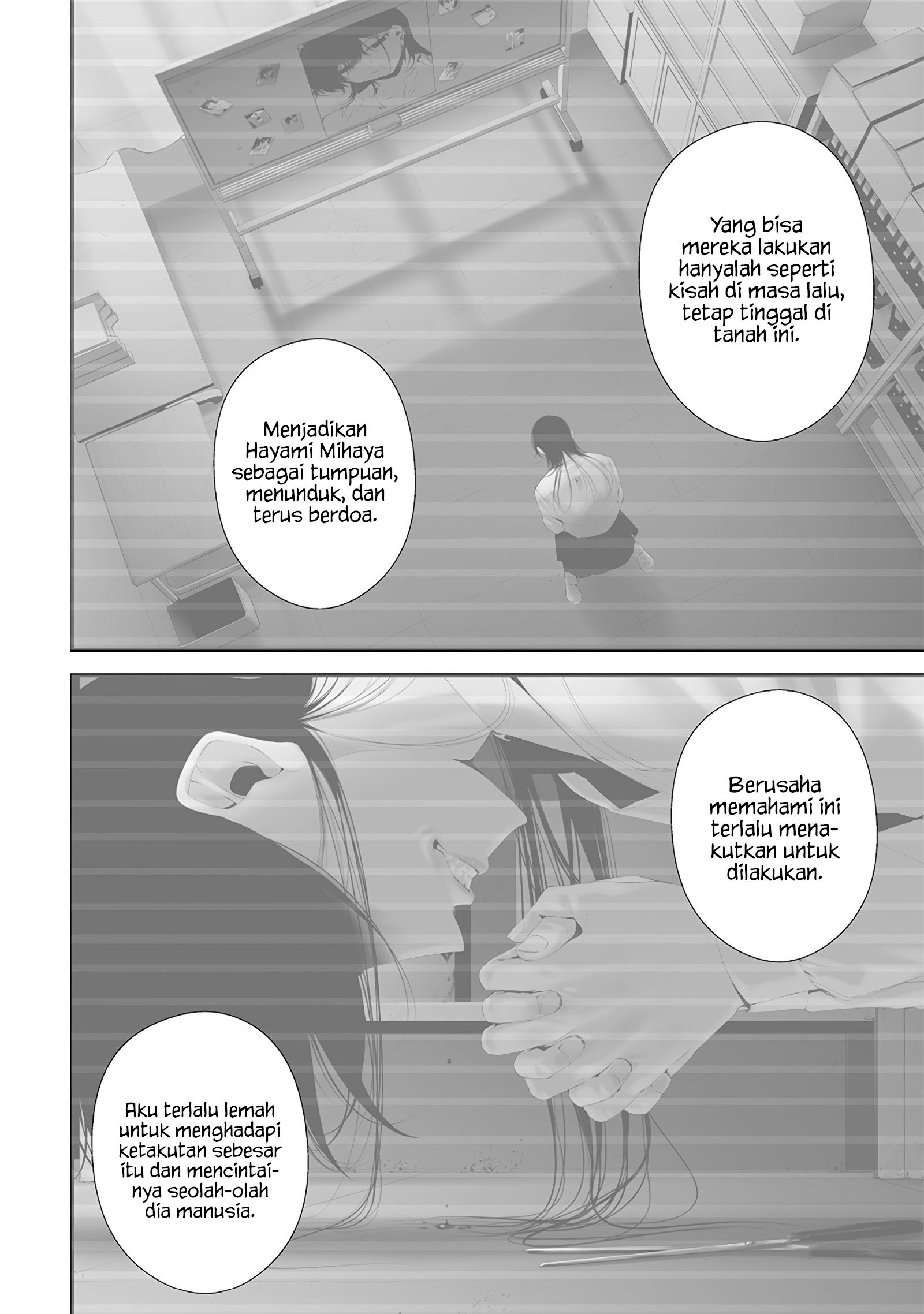 Tsurenai hodo Aokute Azatoi kurai ni Akai Chapter 63 - halaman 14