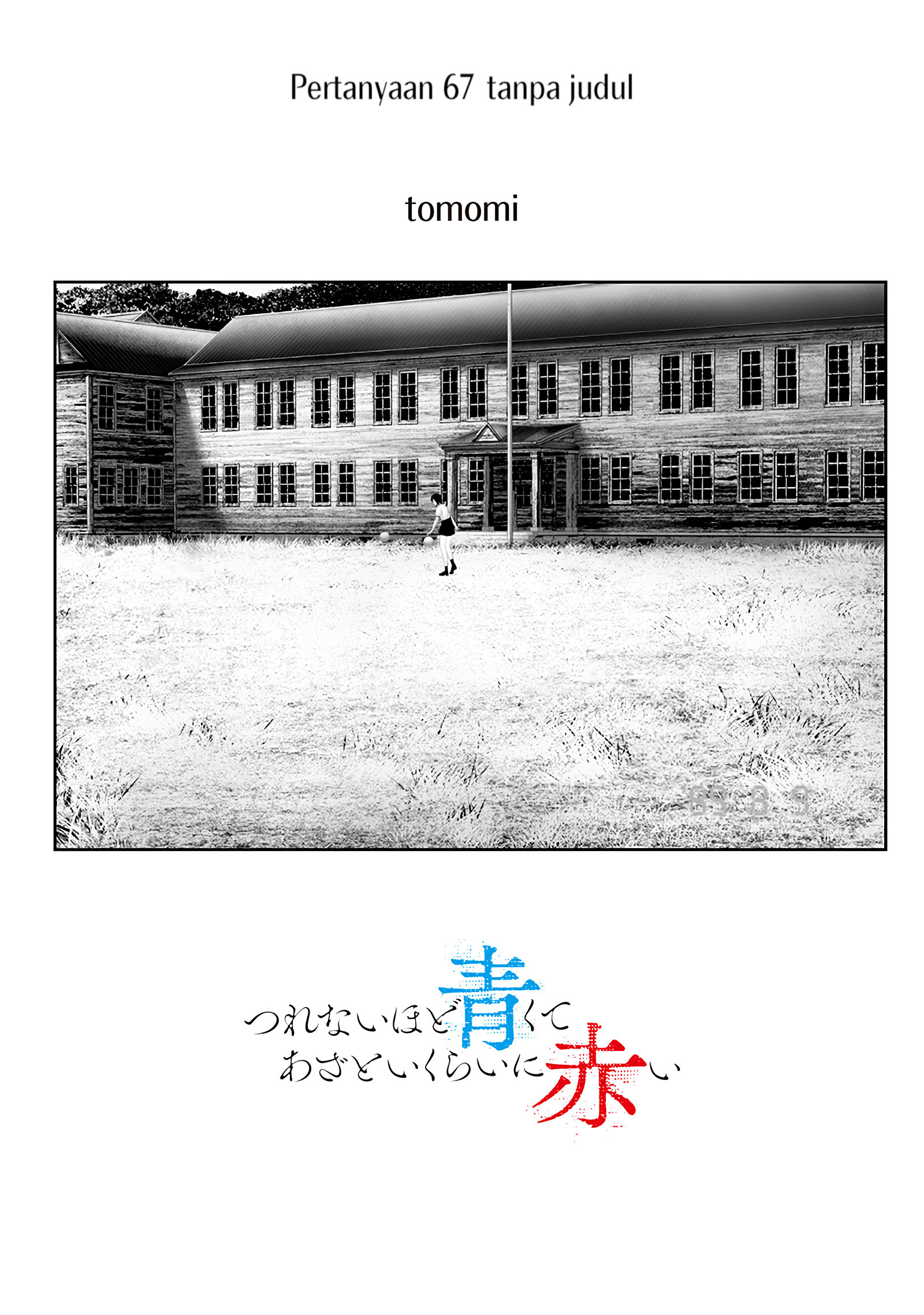 Tsurenai hodo Aokute Azatoi kurai ni Akai Chapter 67 - halaman 3