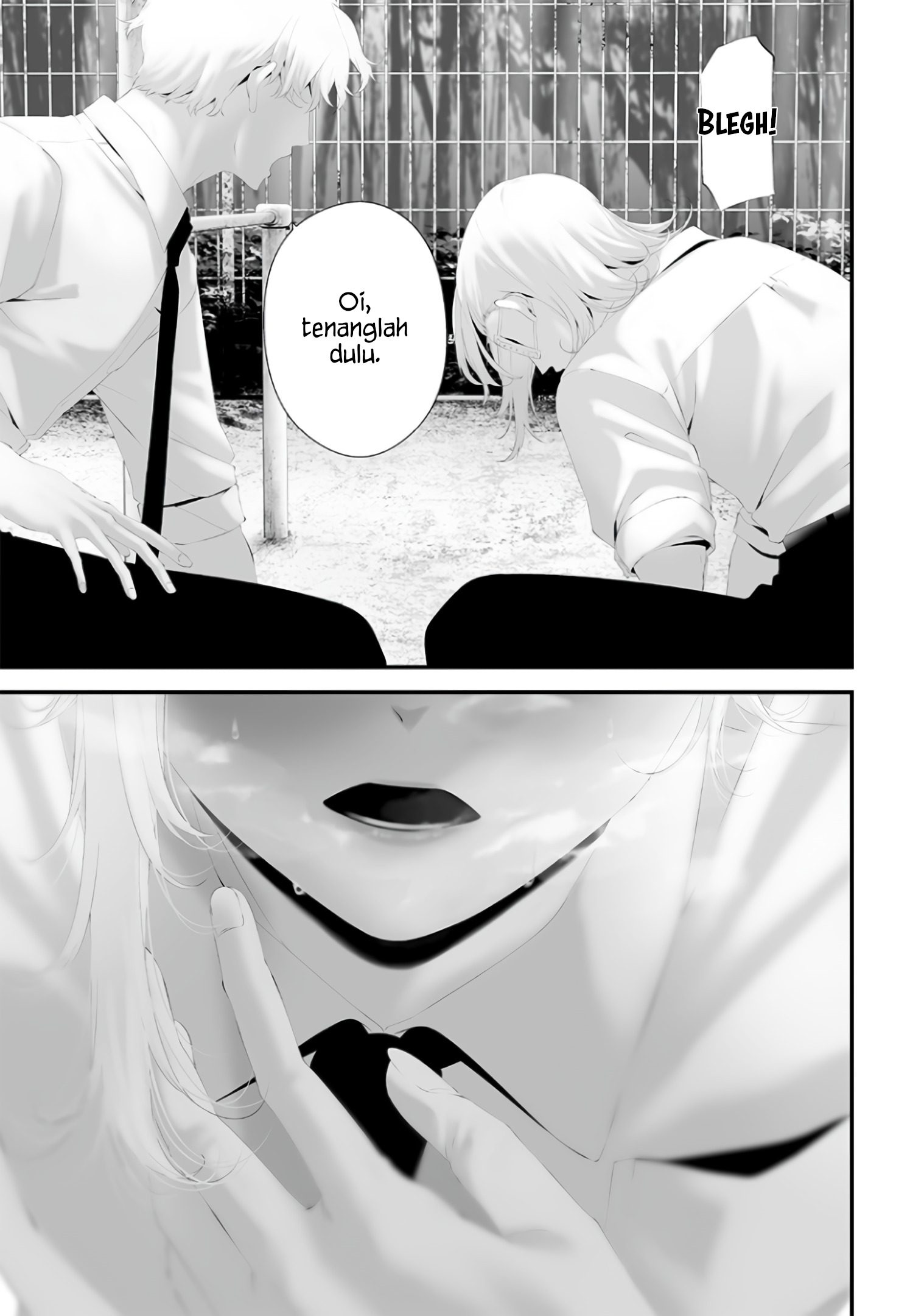 Tsurenai hodo Aokute Azatoi kurai ni Akai Chapter 69 - halaman 5