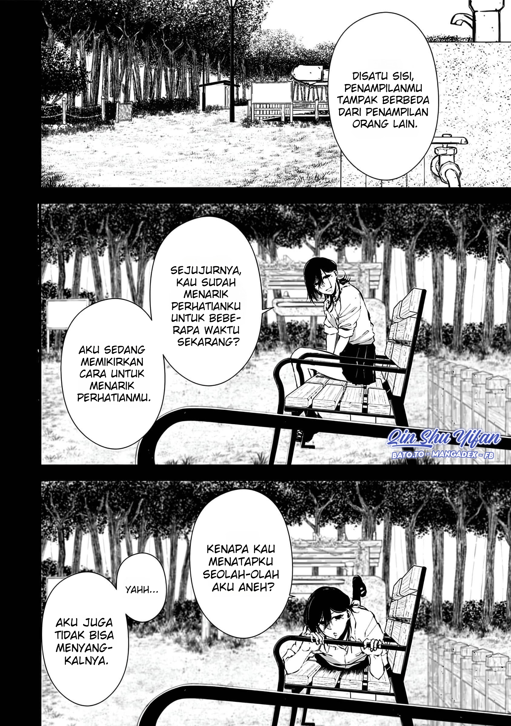 Tsurenai hodo Aokute Azatoi kurai ni Akai Chapter 7 - halaman 5