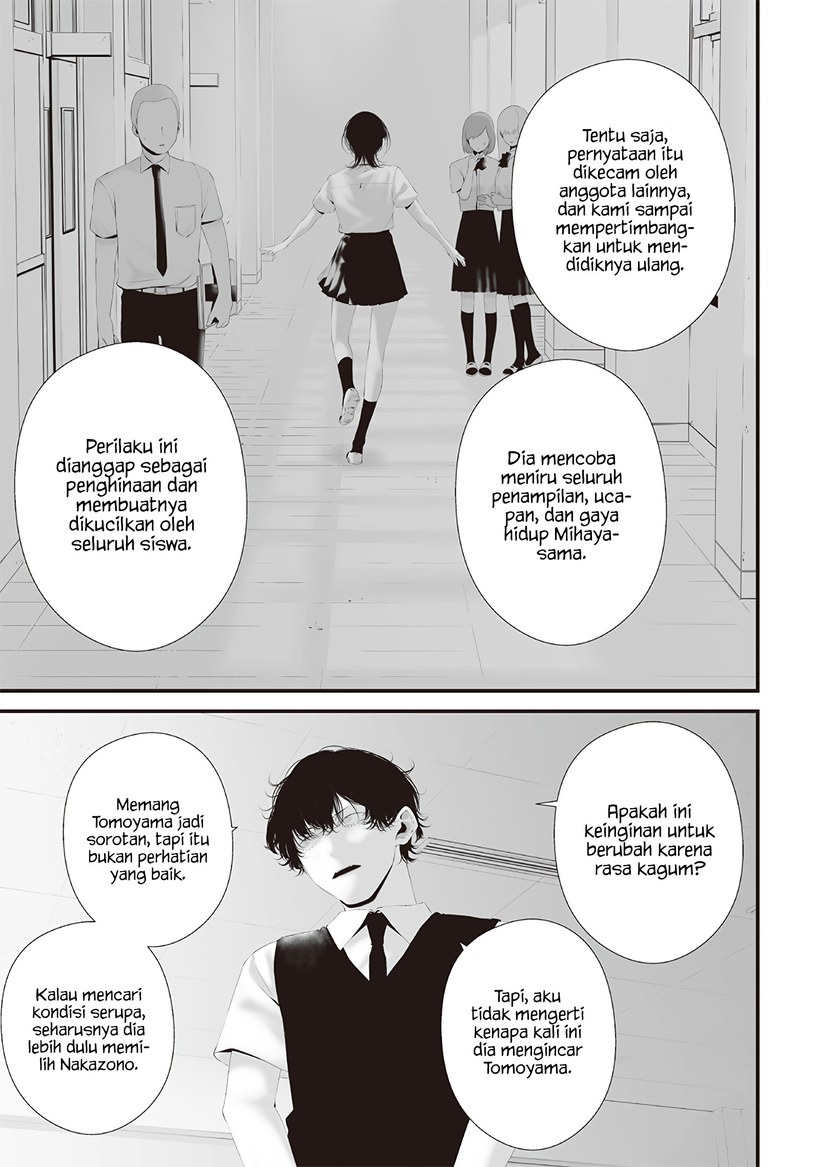 Tsurenai hodo Aokute Azatoi kurai ni Akai Chapter 70 - halaman 7