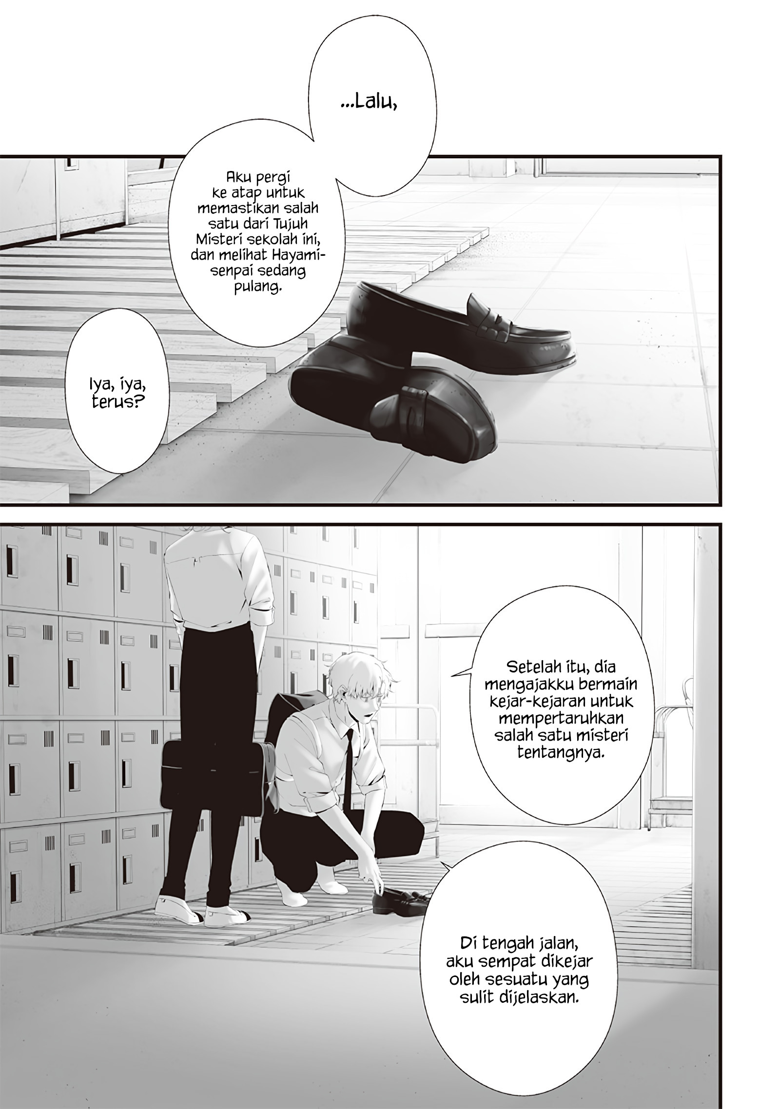 Tsurenai hodo Aokute Azatoi kurai ni Akai Chapter 70 - halaman 9