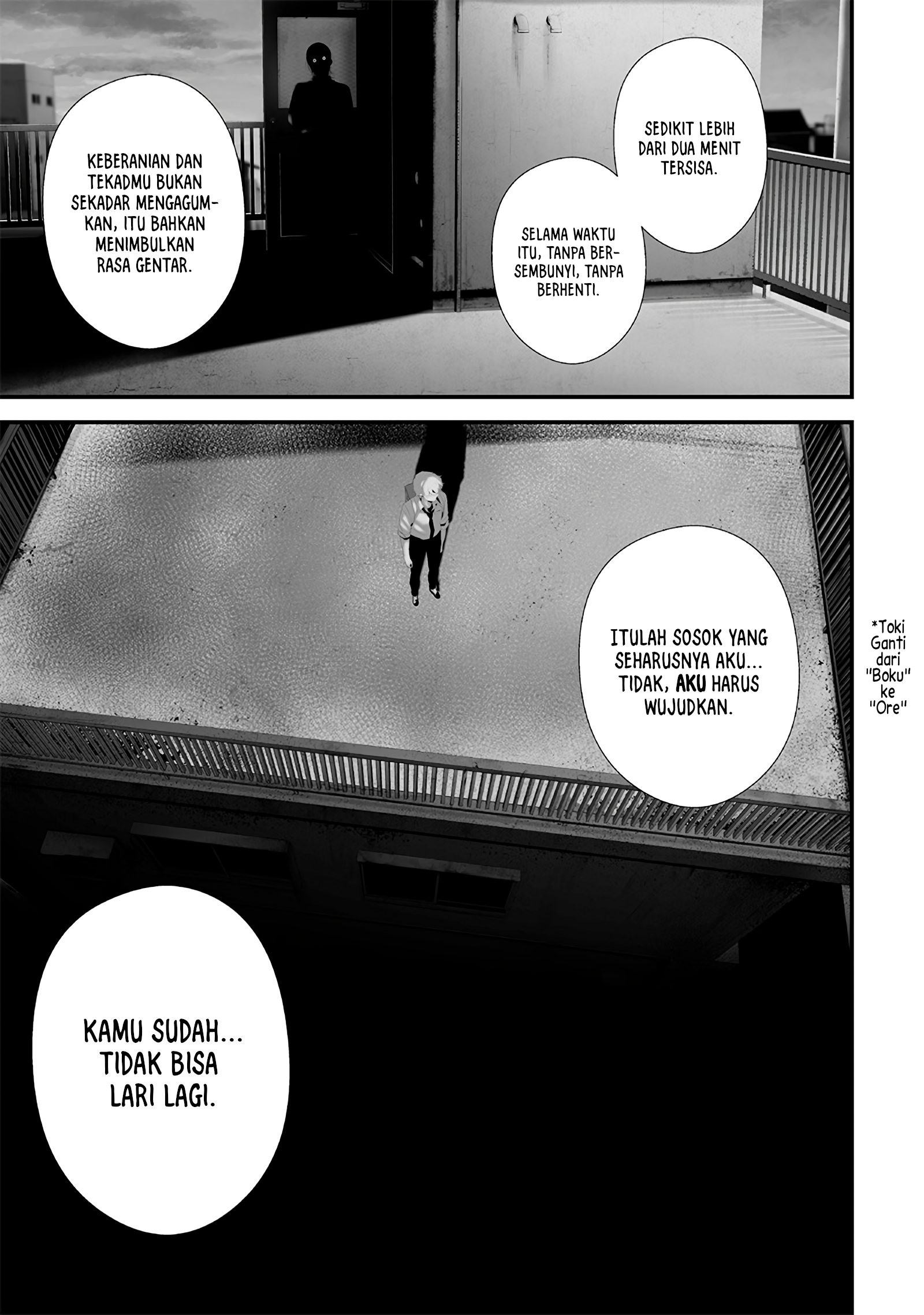 Tsurenai hodo Aokute Azatoi kurai ni Akai Chapter 72 - halaman 9