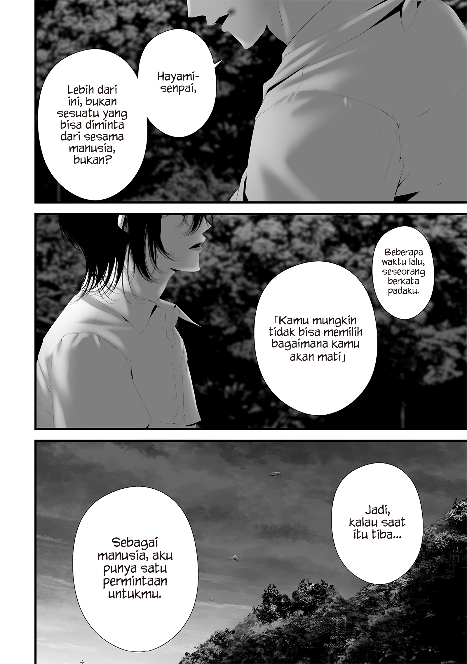 Tsurenai hodo Aokute Azatoi kurai ni Akai Chapter 74 - halaman 16