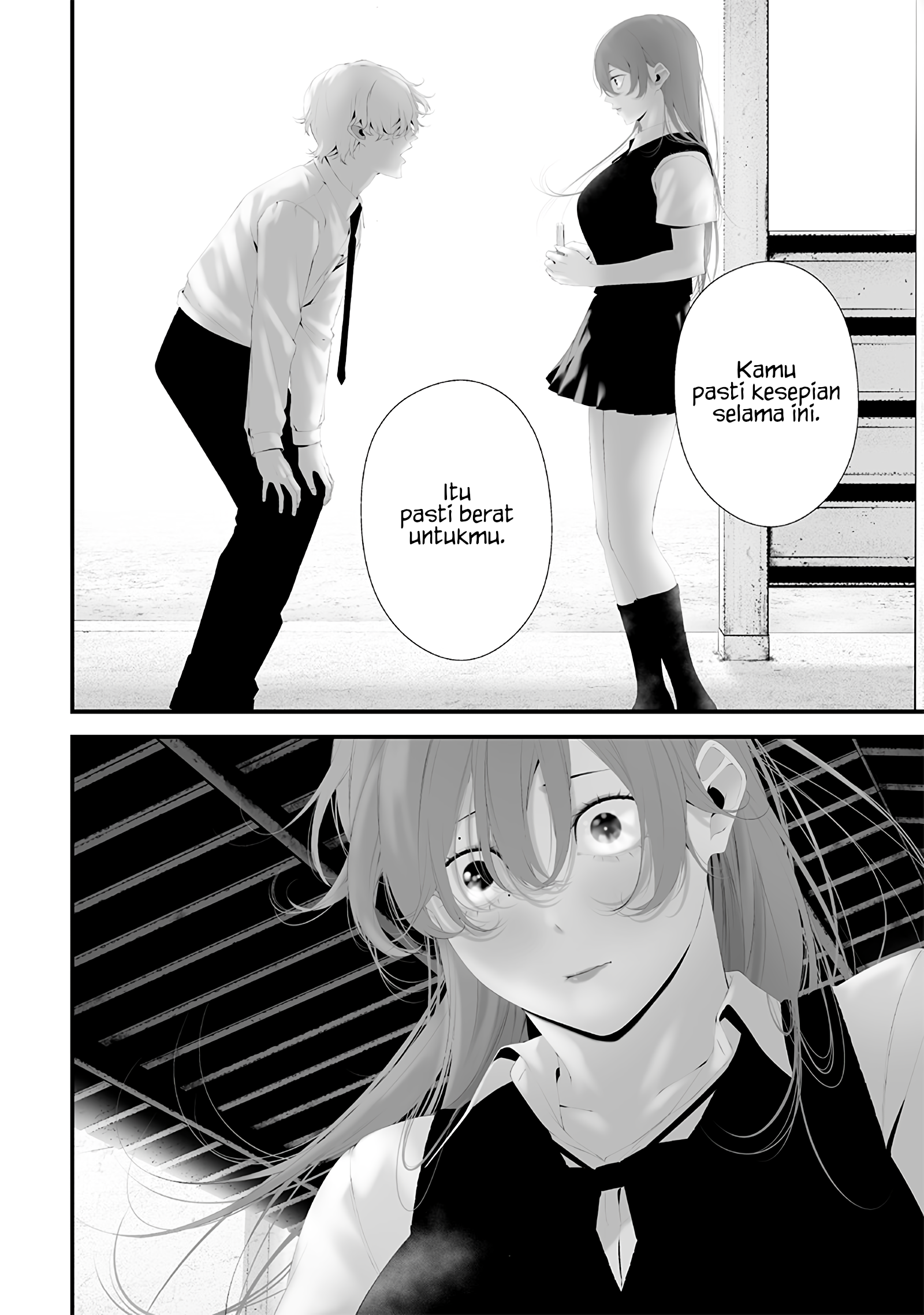 Tsurenai hodo Aokute Azatoi kurai ni Akai Chapter 75 - halaman 10