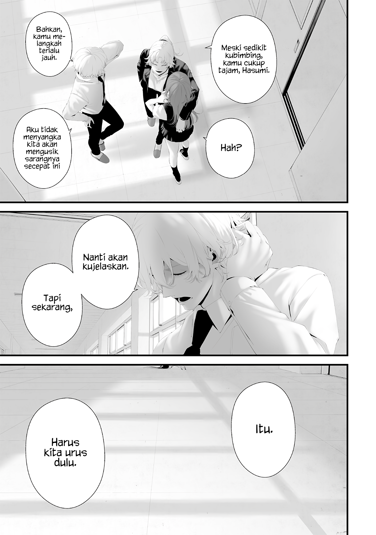 Tsurenai hodo Aokute Azatoi kurai ni Akai Chapter 76 - halaman 11