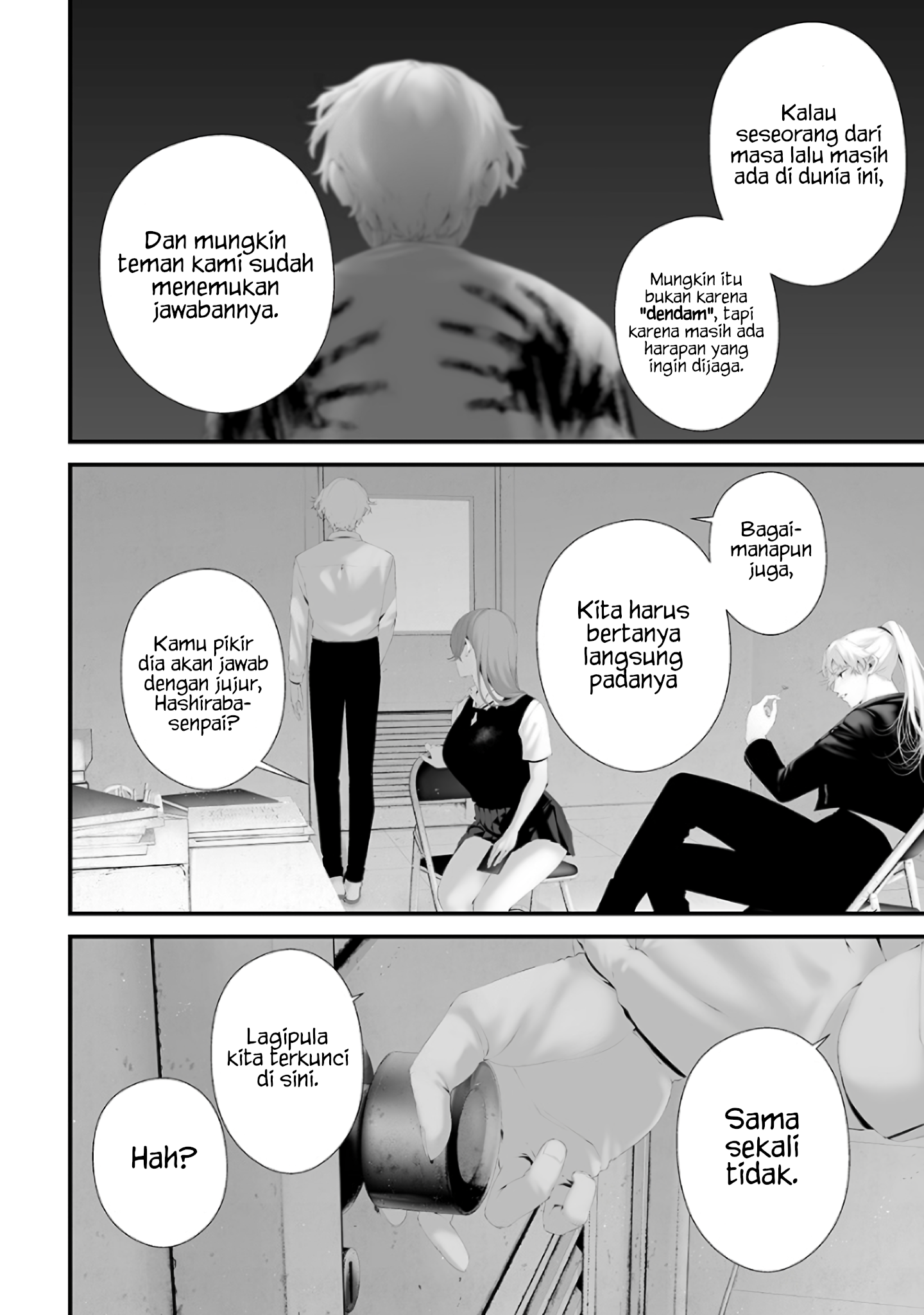 Tsurenai hodo Aokute Azatoi kurai ni Akai Chapter 77 - halaman 14