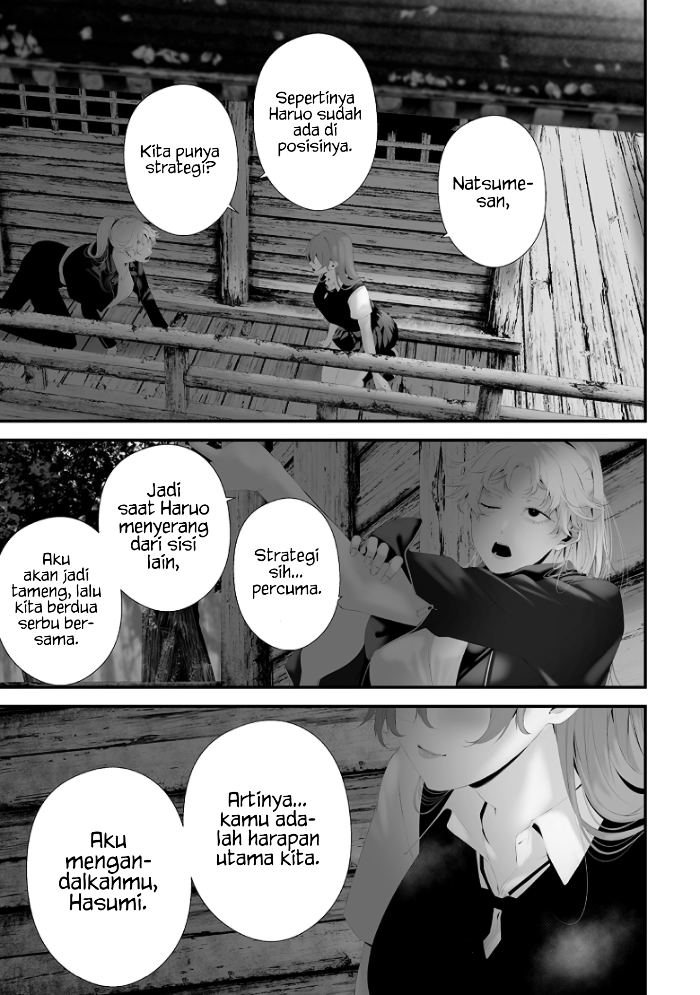 Tsurenai hodo Aokute Azatoi kurai ni Akai Chapter 78 - halaman 13