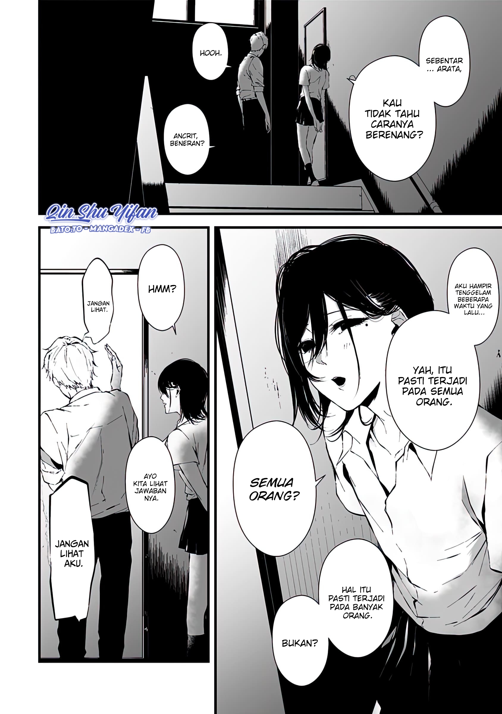 Tsurenai hodo Aokute Azatoi kurai ni Akai Chapter 8 - halaman 7