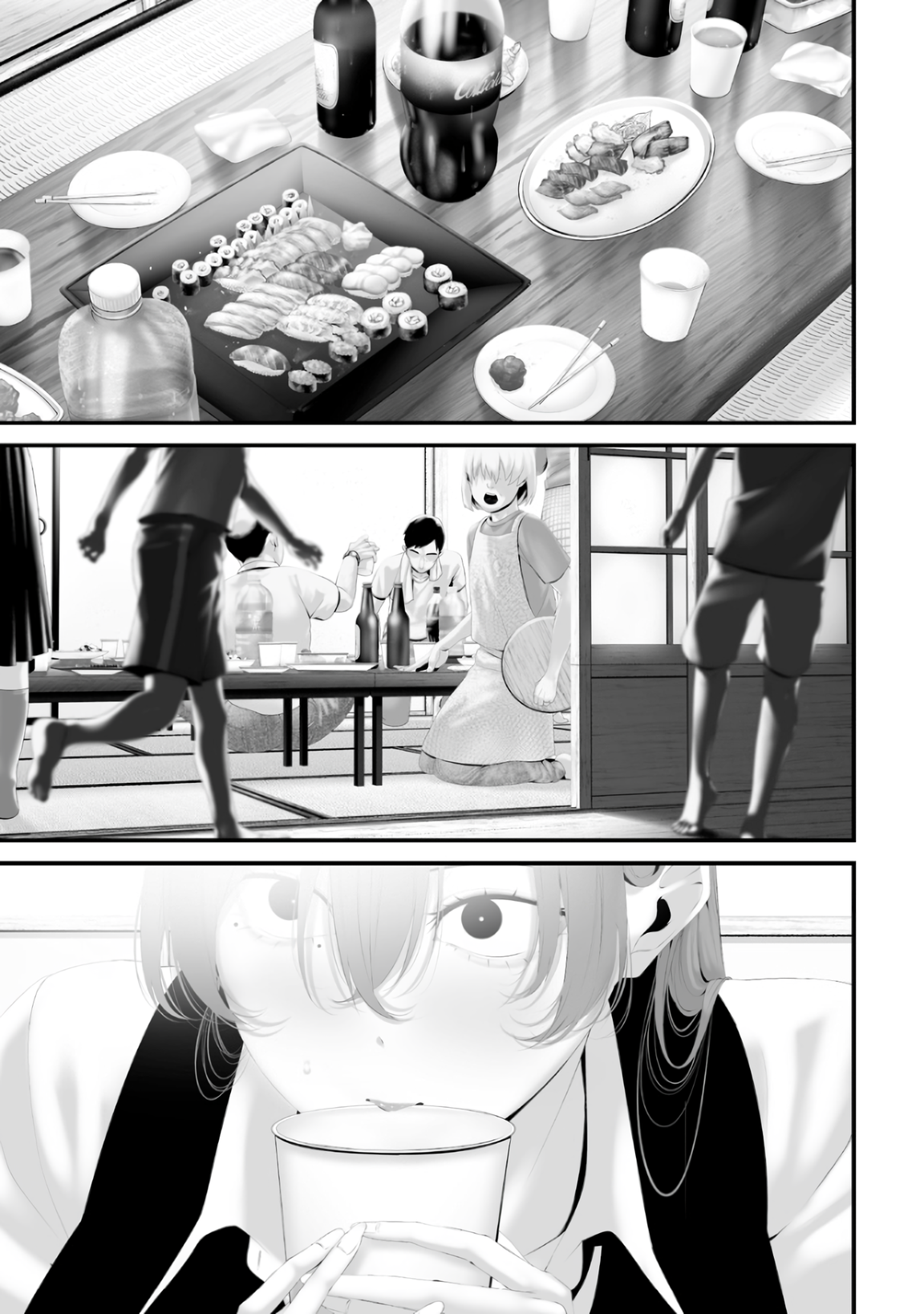 Tsurenai hodo Aokute Azatoi kurai ni Akai Chapter 80 - halaman 7