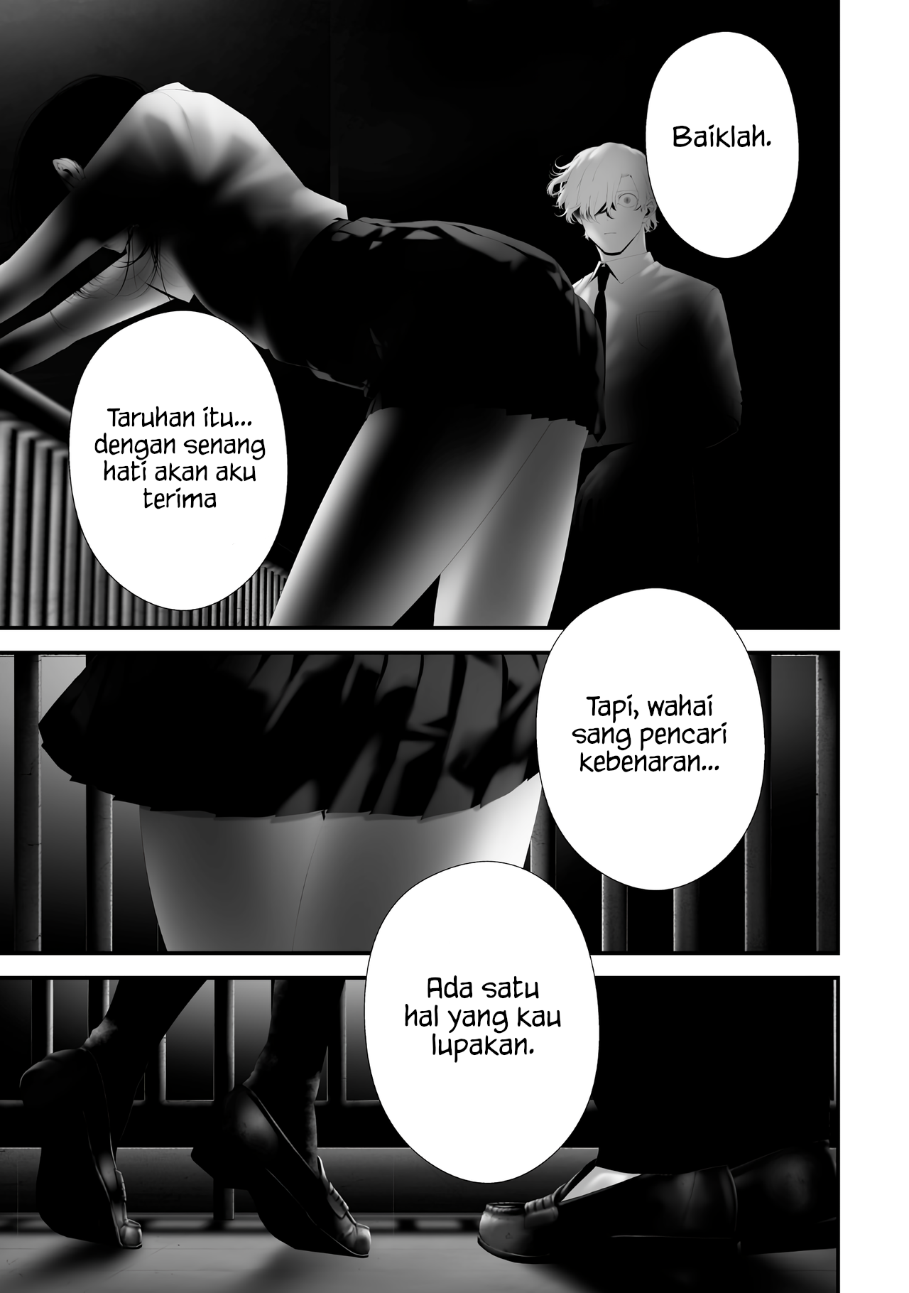 Tsurenai hodo Aokute Azatoi kurai ni Akai Chapter 83 - halaman 9