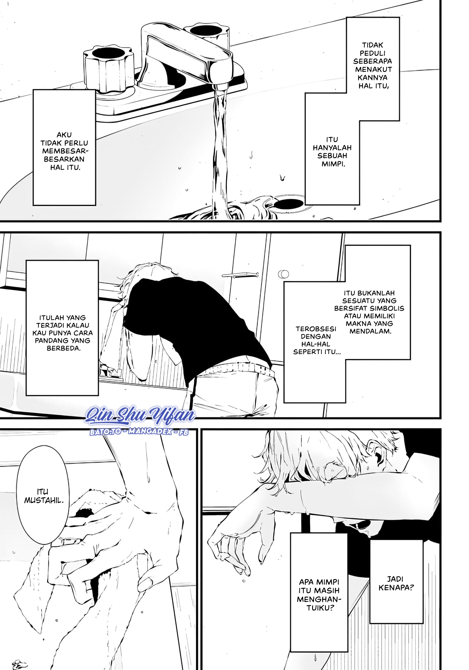 Tsurenai hodo Aokute Azatoi kurai ni Akai Chapter 9 - halaman 6