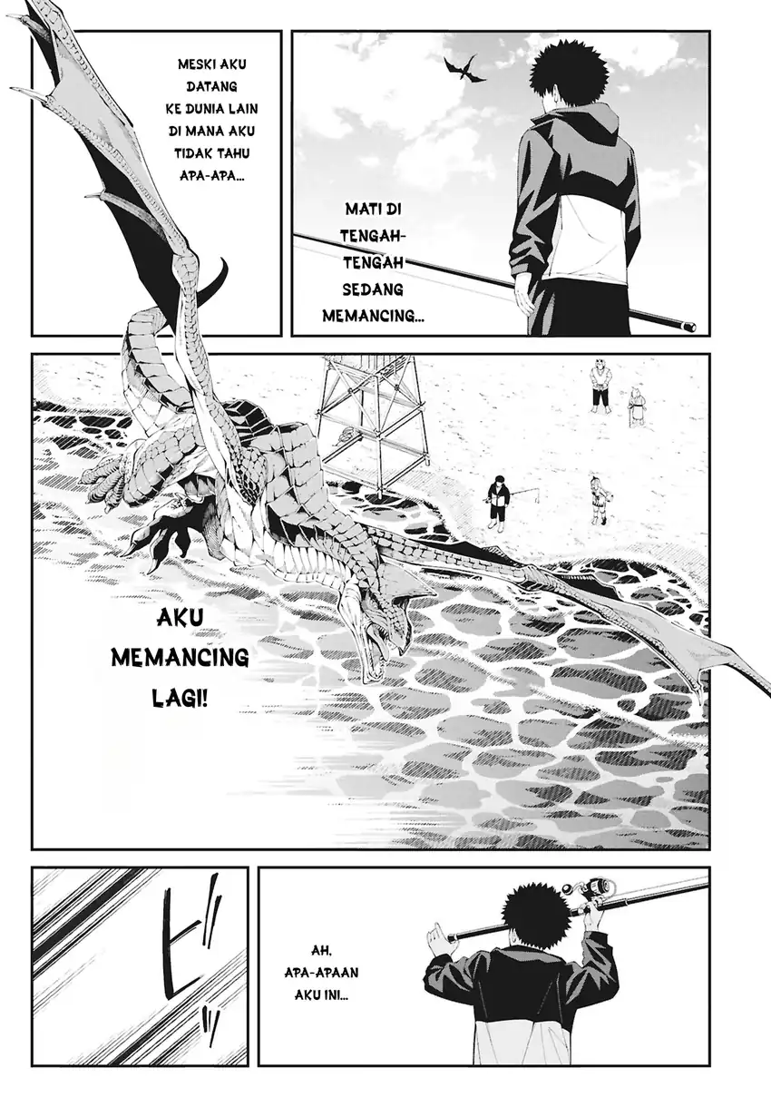 Tsurizao Hitotsu de Isekai Hourou Chapter 1 - halaman 40