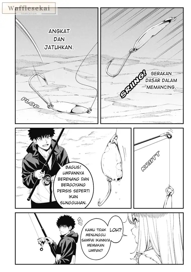 Tsurizao Hitotsu de Isekai Hourou Chapter 3.1 - halaman 10