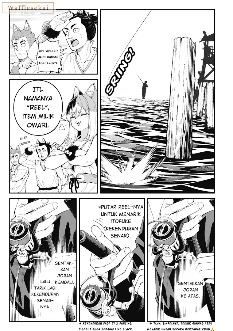 Tsurizao Hitotsu de Isekai Hourou Chapter 3.1 - halaman 9