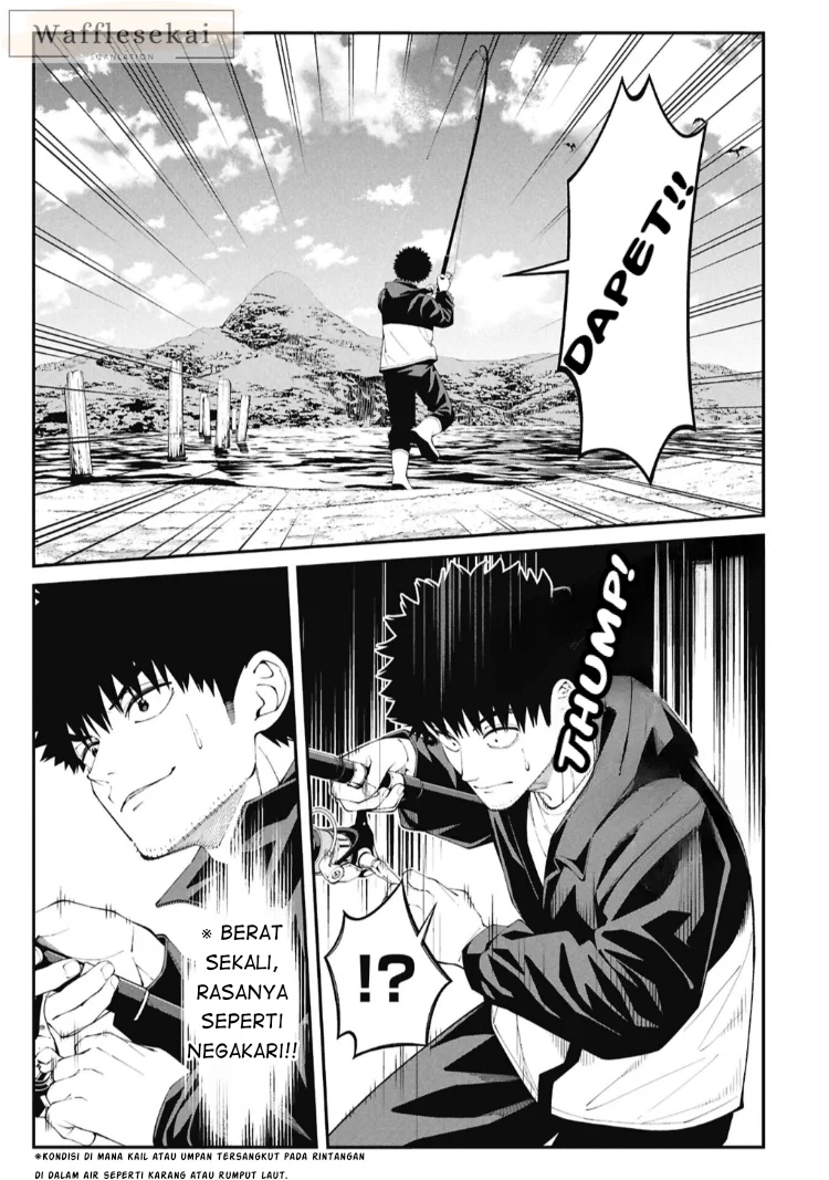 Tsurizao Hitotsu de Isekai Hourou Chapter 3.2 - halaman 1