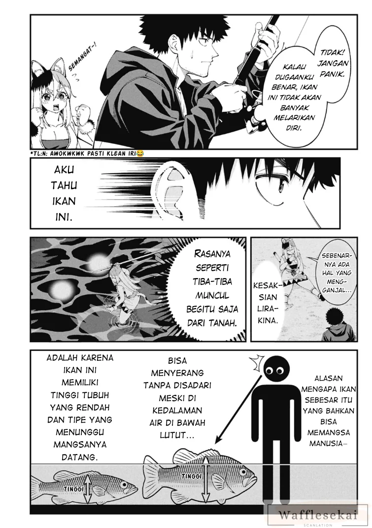 Tsurizao Hitotsu de Isekai Hourou Chapter 3.2 - halaman 2