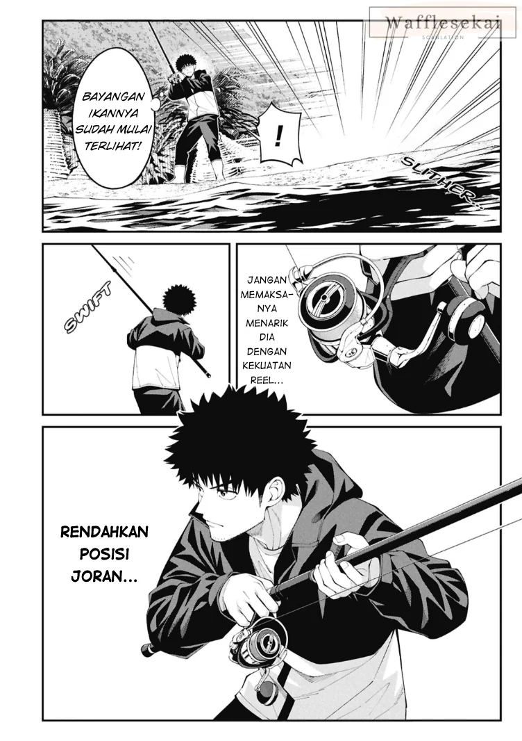 Tsurizao Hitotsu de Isekai Hourou Chapter 3.2 - halaman 4