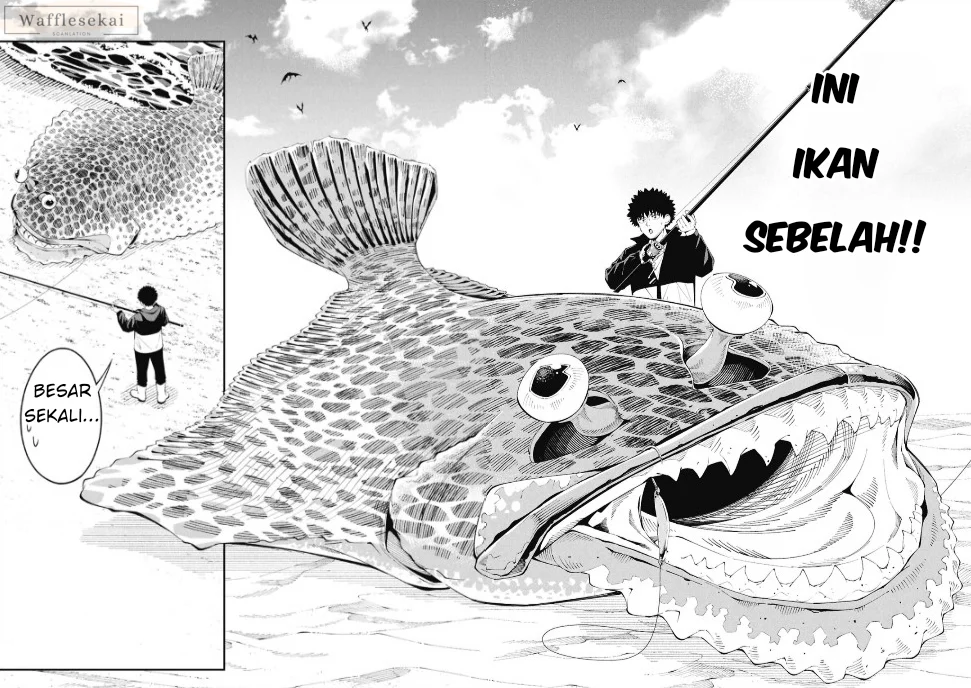 Tsurizao Hitotsu de Isekai Hourou Chapter 3.2 - halaman 6