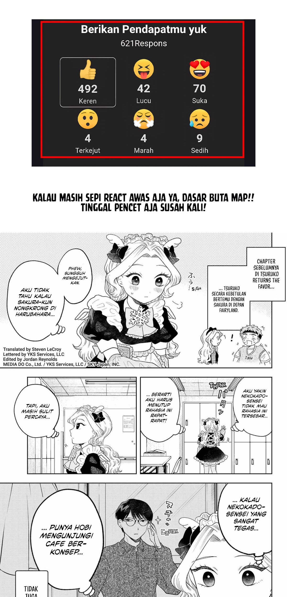 Tsuruko Returns the Favor Chapter 12 - halaman 3