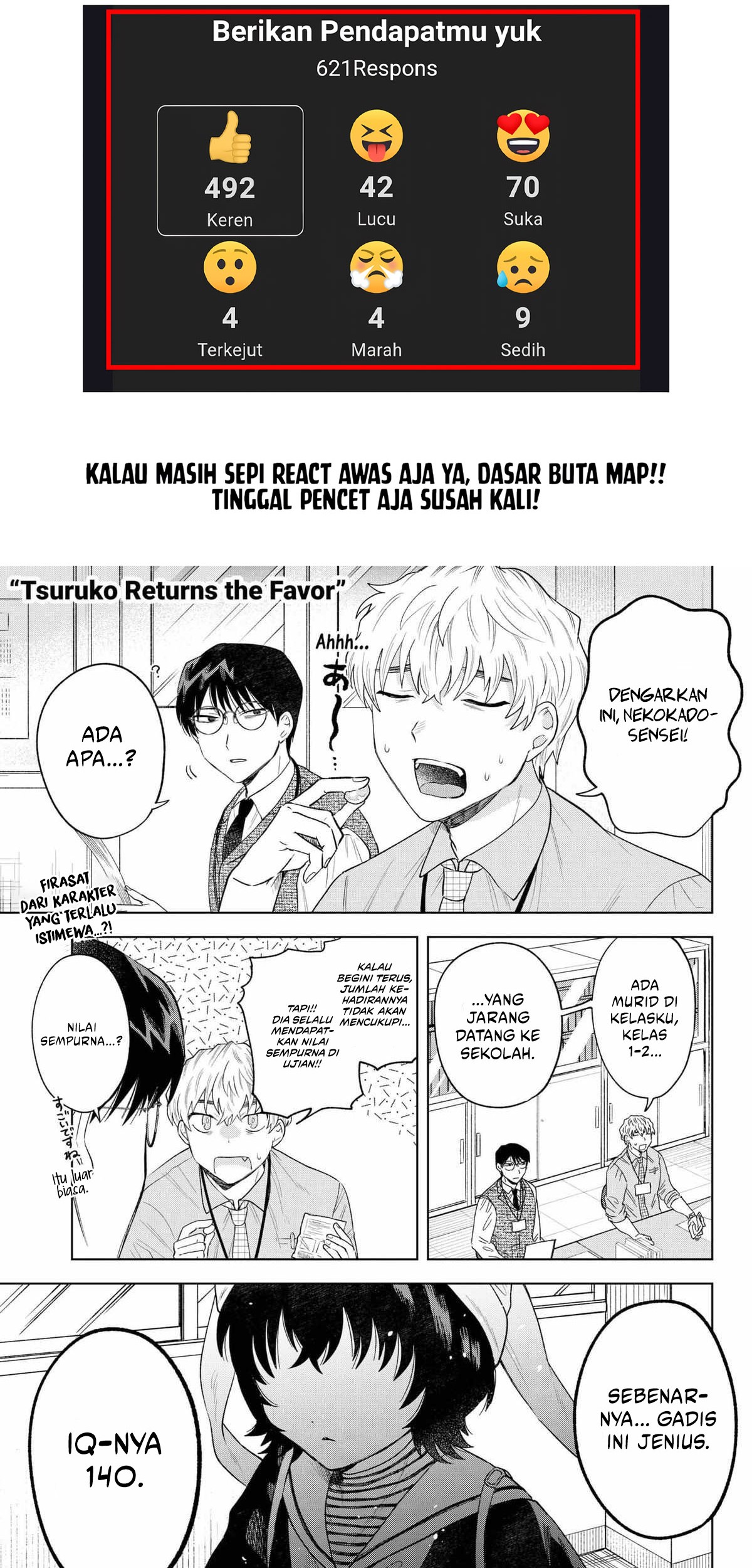 Tsuruko Returns the Favor Chapter 15 - halaman 3