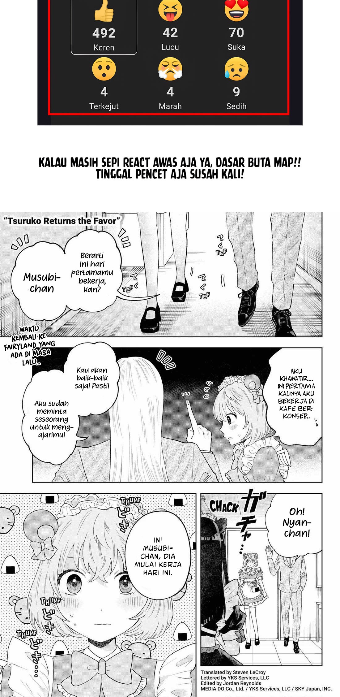 Tsuruko Returns the Favor Chapter 16 - halaman 3