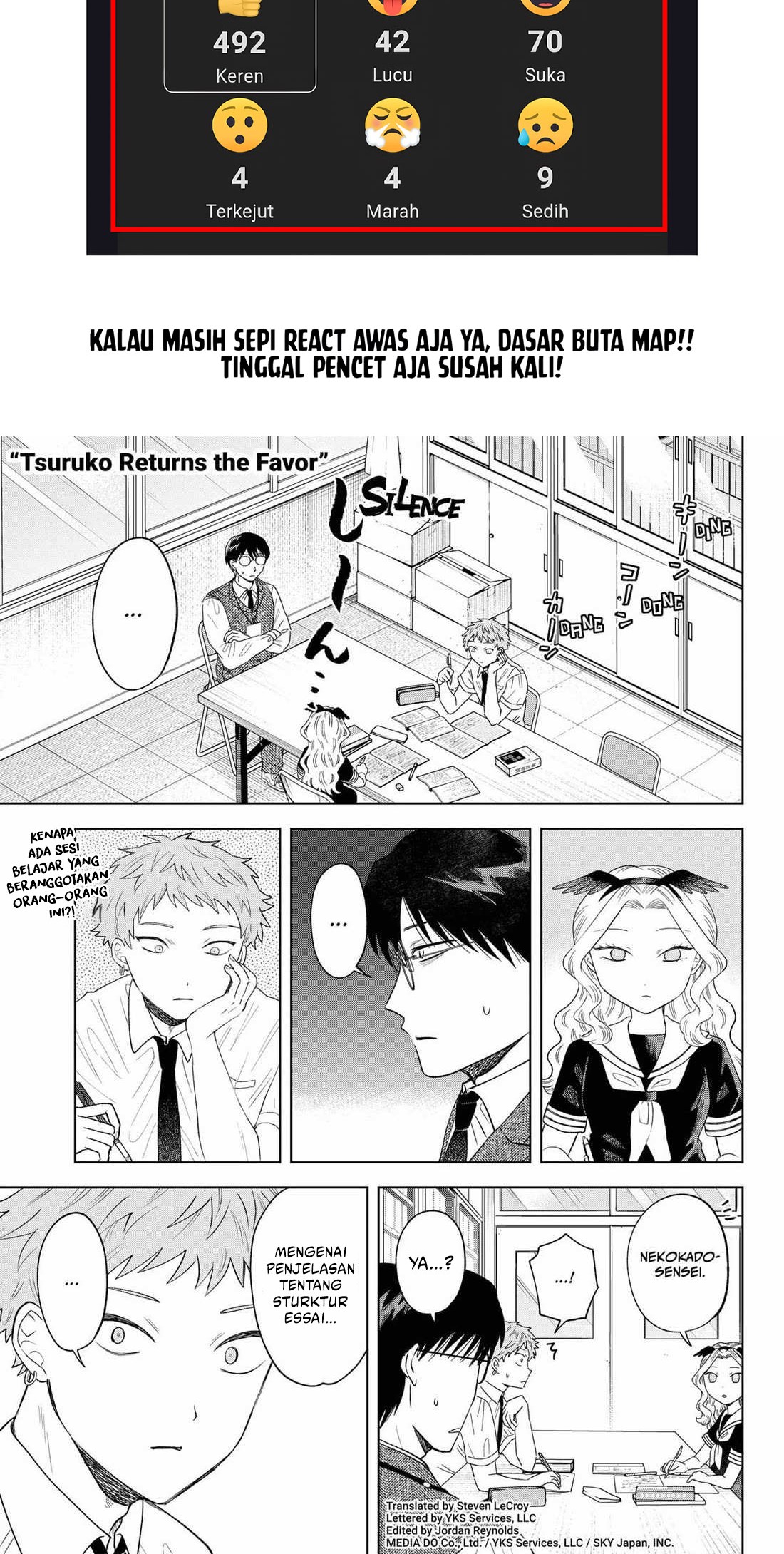 Tsuruko Returns the Favor Chapter 17 - halaman 3