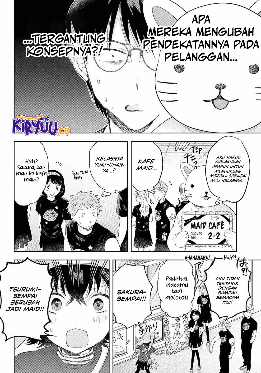 Tsuruko Returns the Favor Chapter 24 - halaman 14