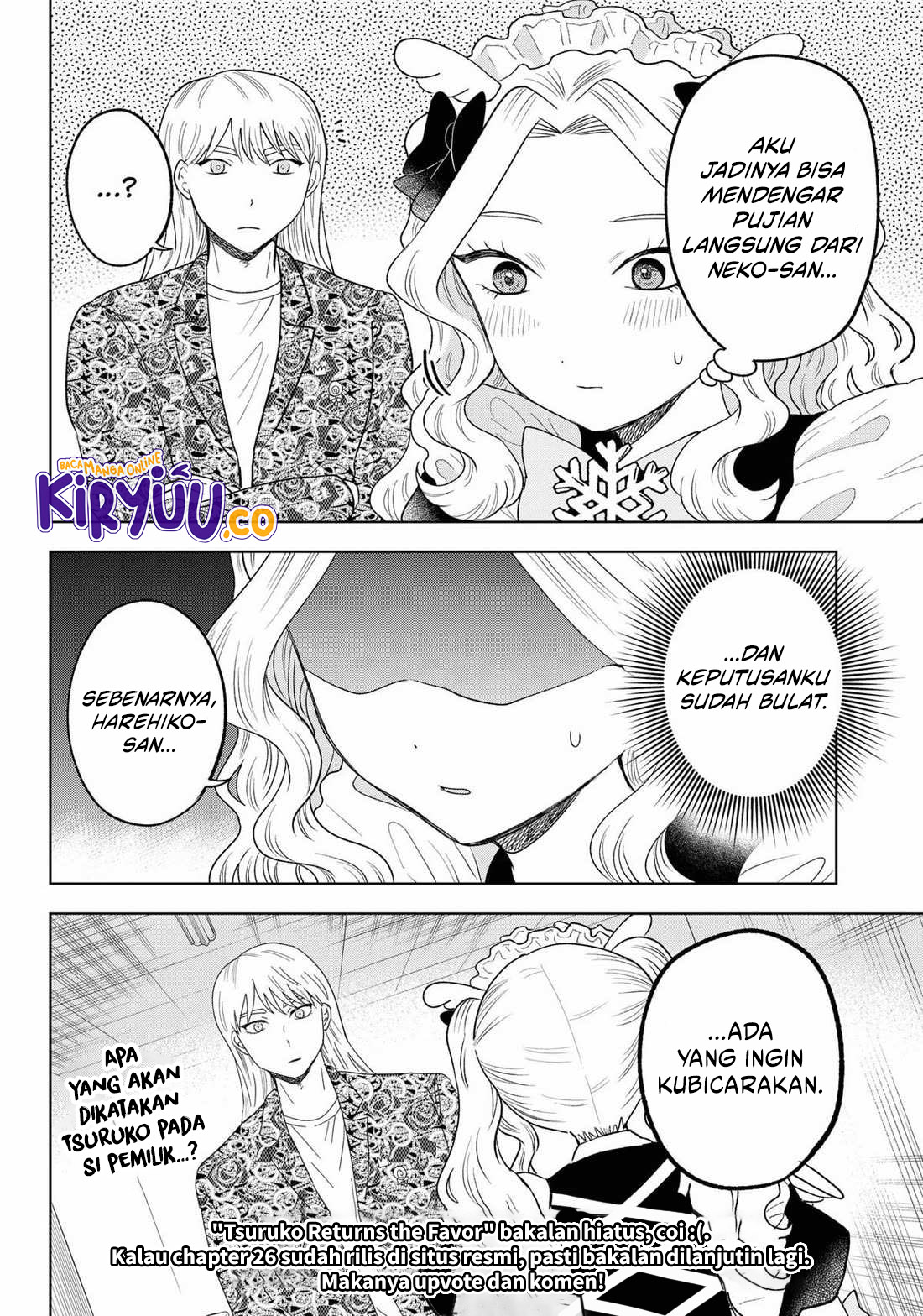 Tsuruko Returns the Favor Chapter 25 - halaman 22