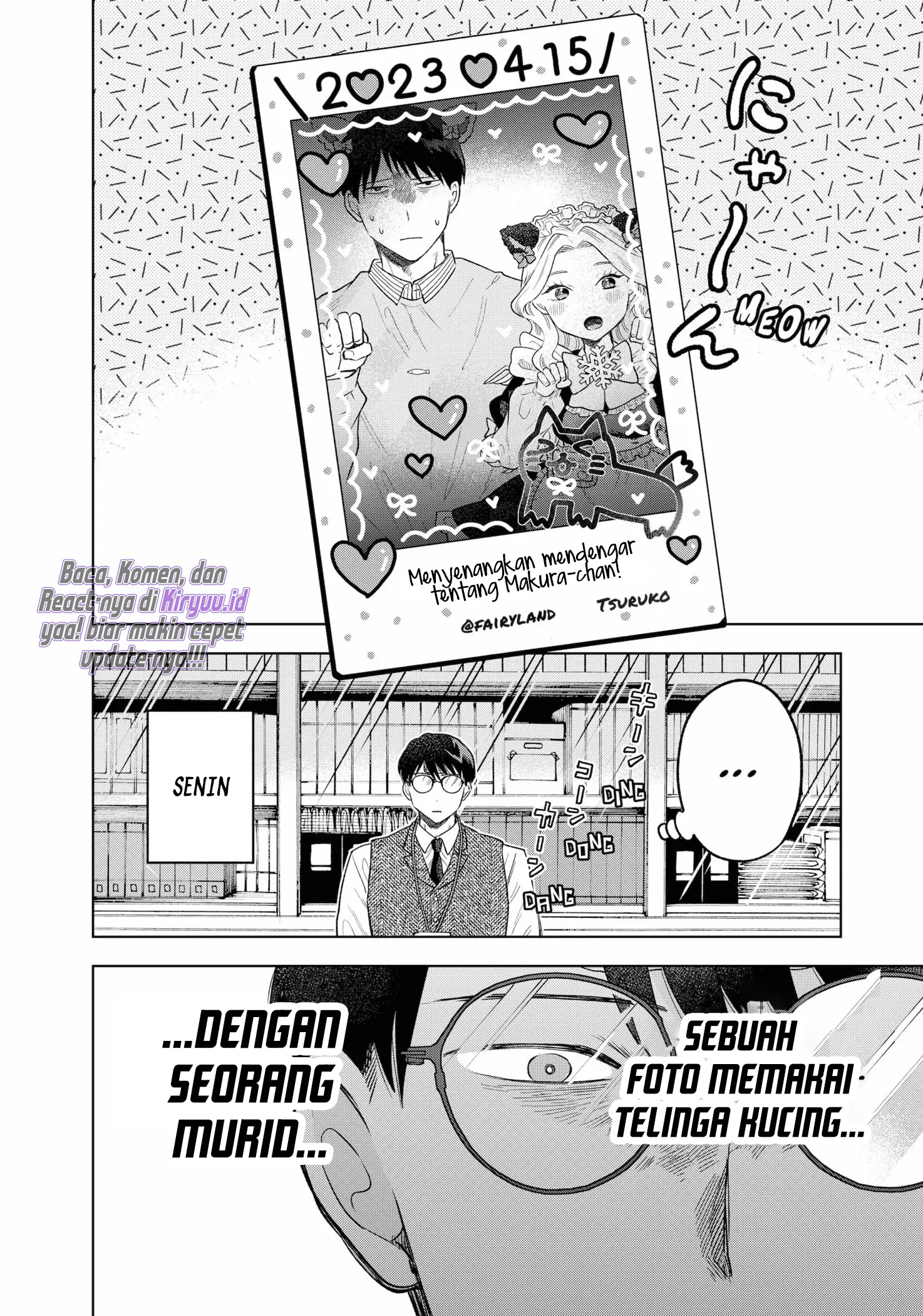 Tsuruko Returns the Favor Chapter 3 - halaman 21