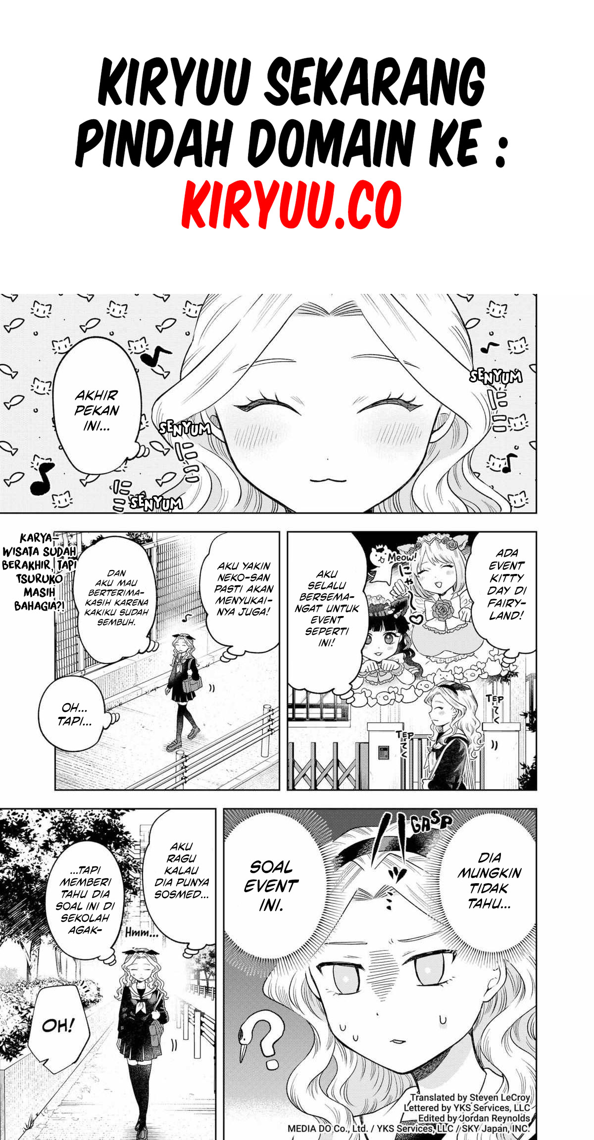 Tsuruko Returns the Favor Chapter 7 - halaman 1