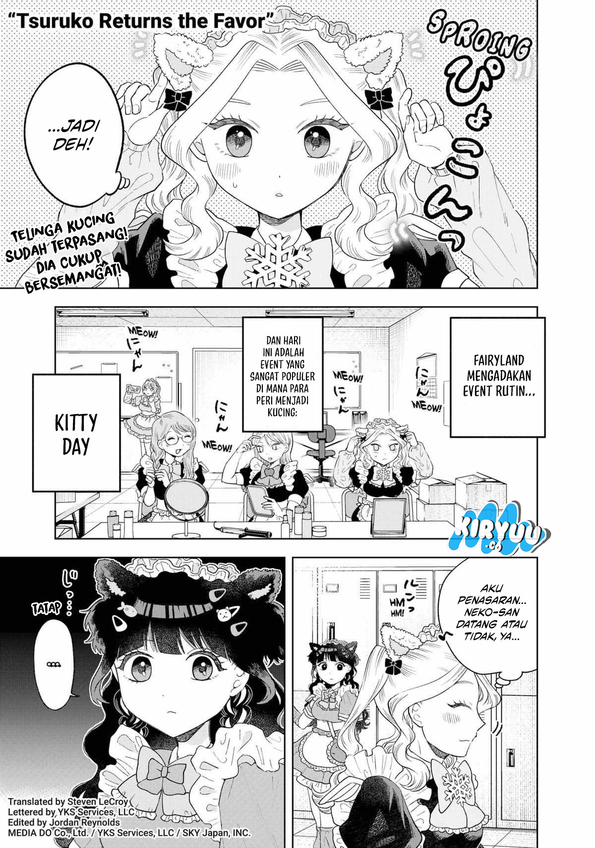 Tsuruko Returns the Favor Chapter 8 - halaman 1