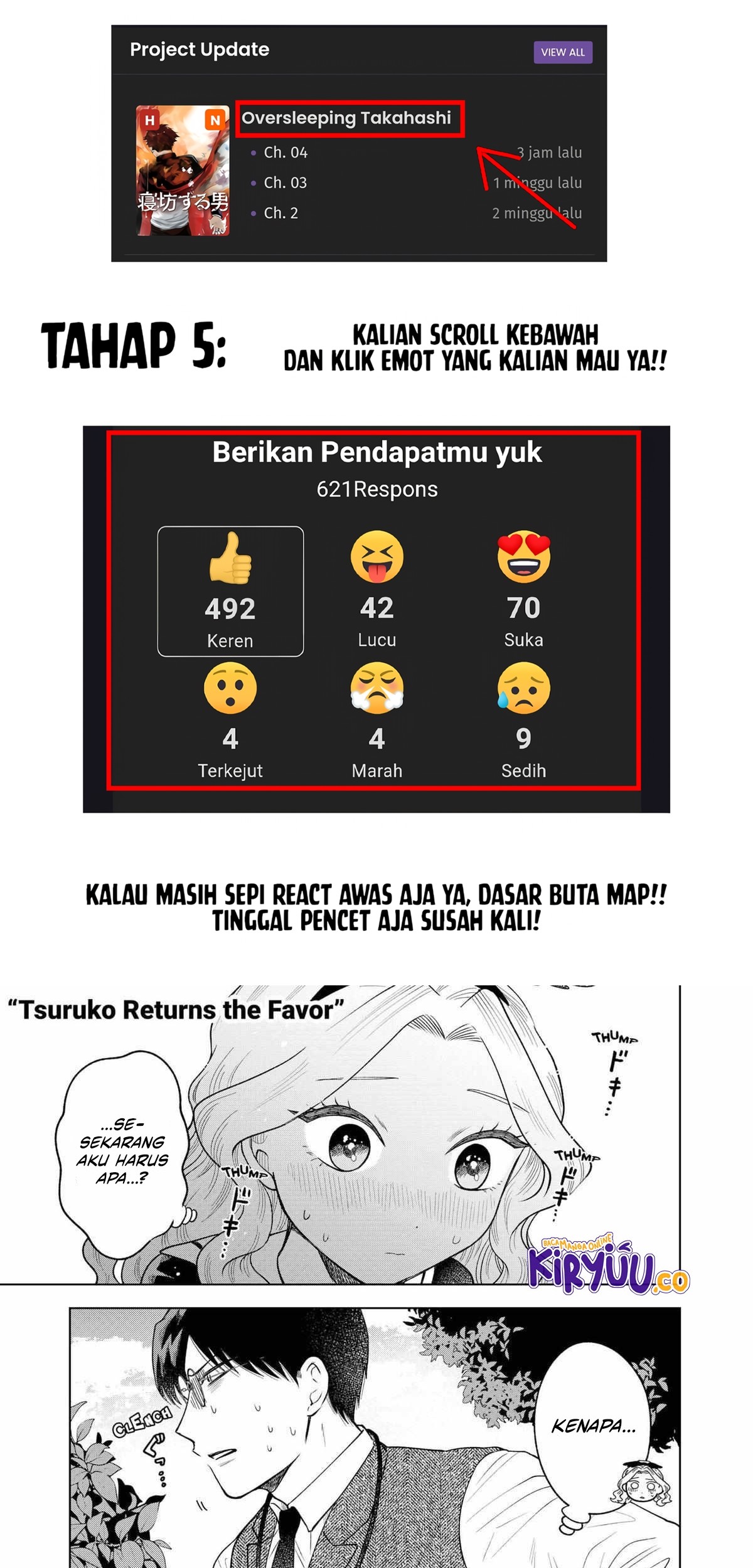 Tsuruko Returns the Favor Chapter 9 - halaman 2