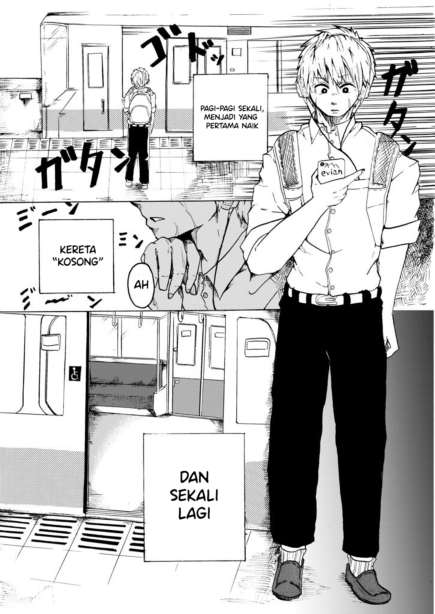 Tsuugaku no Densha de Onnanoko to Shaberu Hanashi Chapter 0 - halaman 1