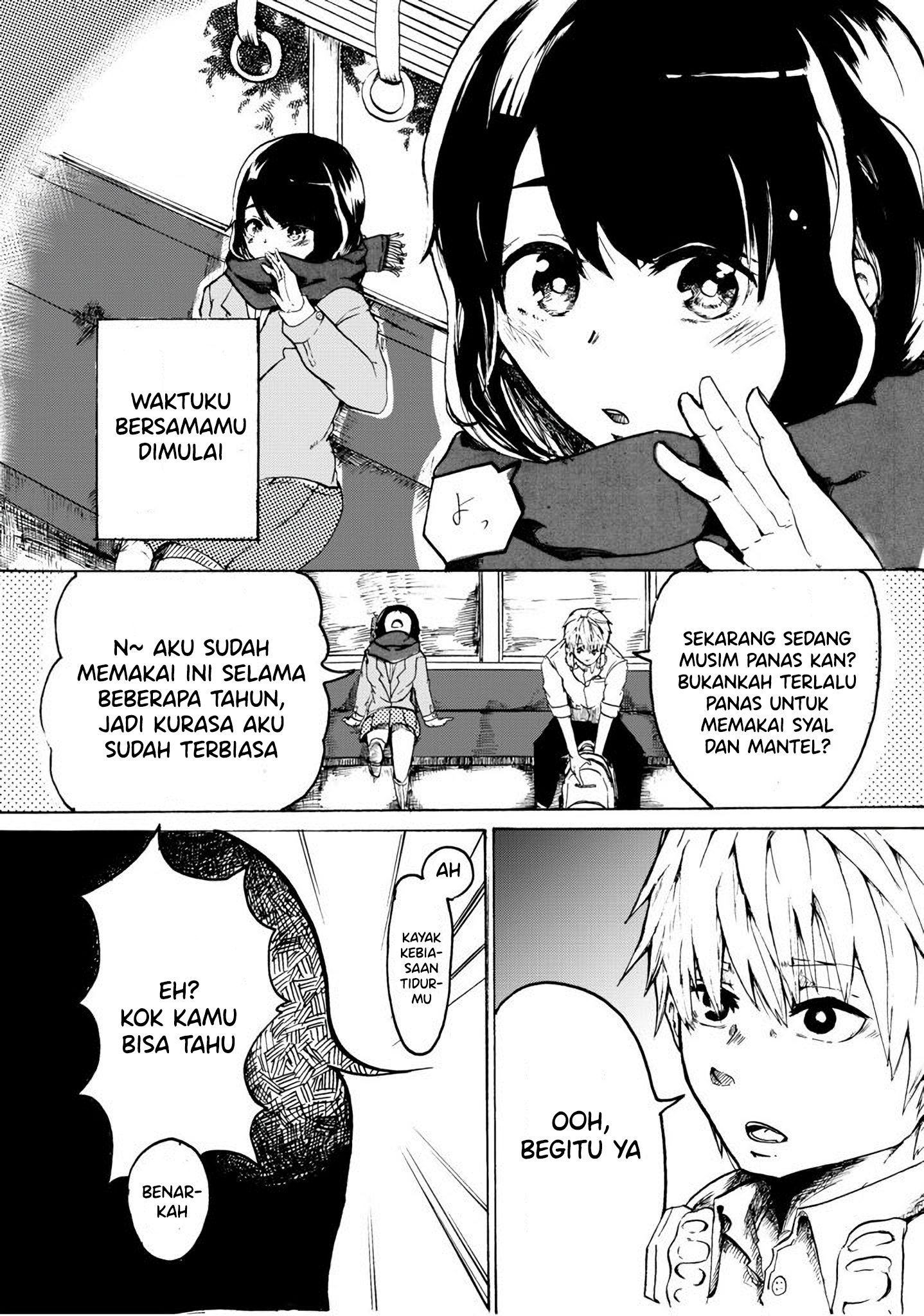 Tsuugaku no Densha de Onnanoko to Shaberu Hanashi Chapter 0 - halaman 2