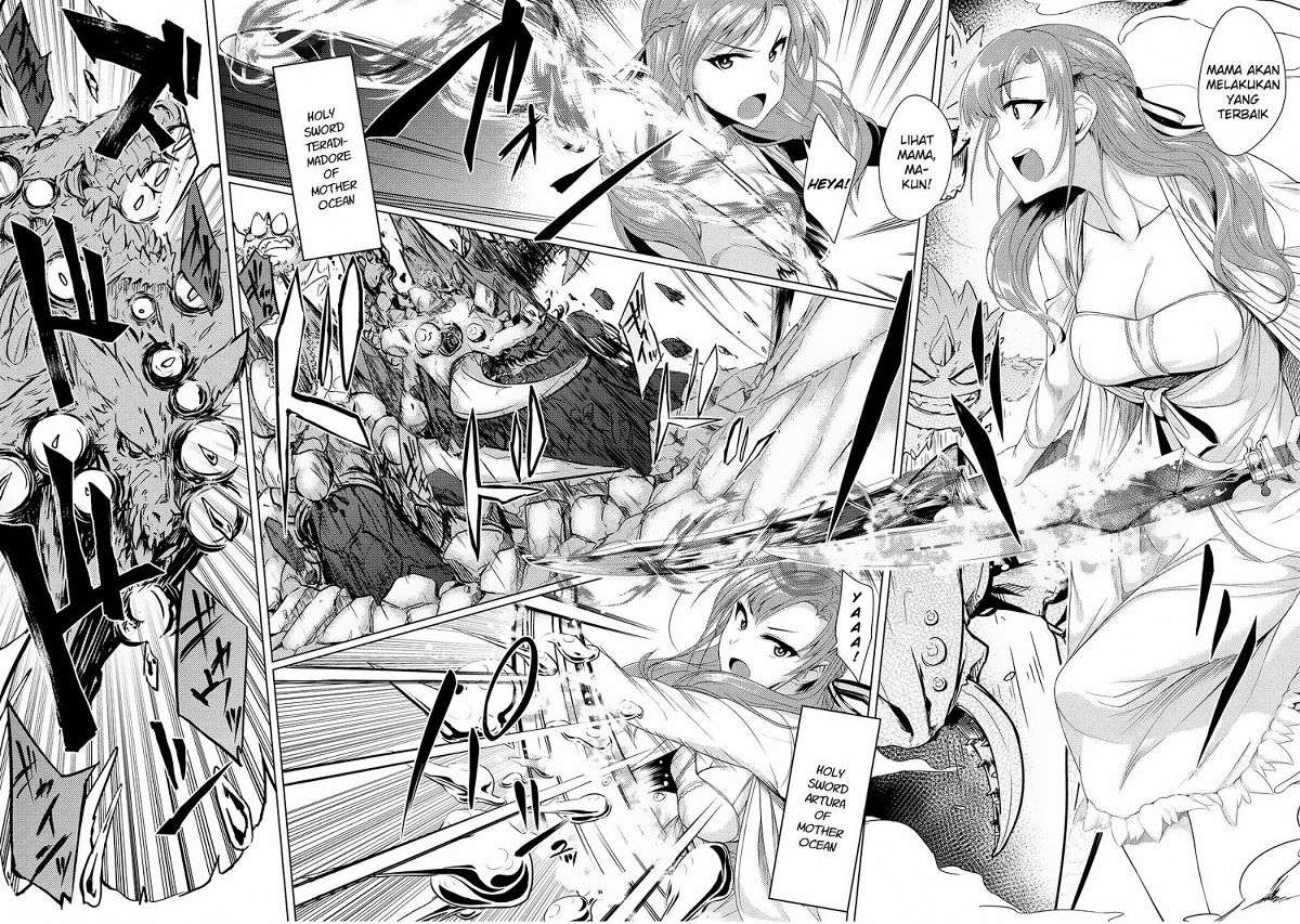 Tsuujou Kougeki ga Zentai Kougeki de Ni-kai Kougeki no Okaa-san wa Suki desu ka? Chapter 1.3 - halaman 9