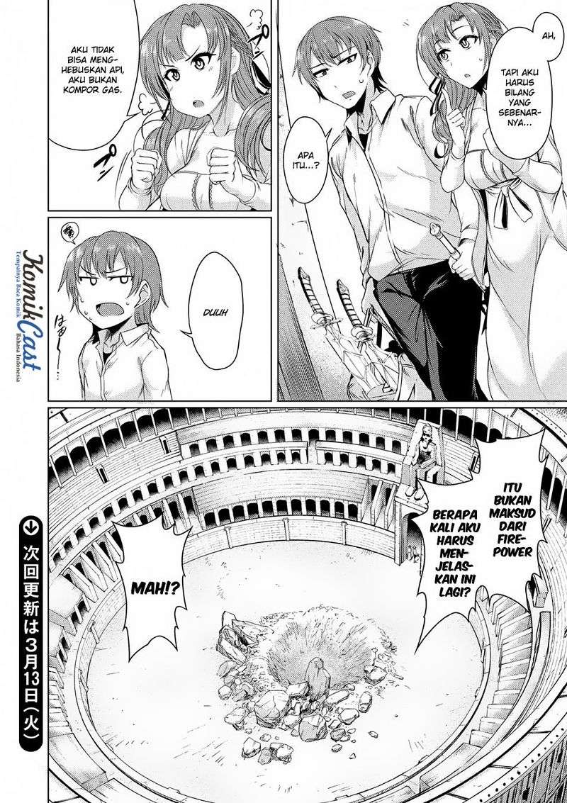 Tsuujou Kougeki ga Zentai Kougeki de Ni-kai Kougeki no Okaa-san wa Suki desu ka? Chapter 1.4 - halaman 16