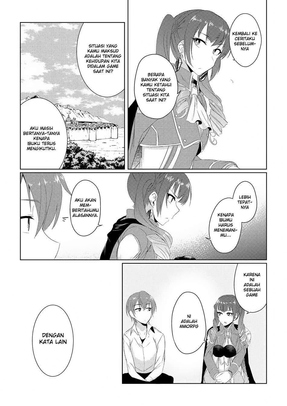 Tsuujou Kougeki ga Zentai Kougeki de Ni-kai Kougeki no Okaa-san wa Suki desu ka? Chapter 2.3 - halaman 24