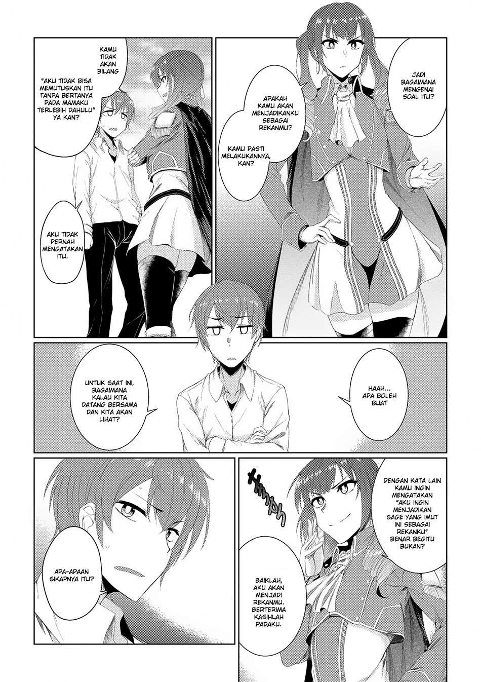 Tsuujou Kougeki ga Zentai Kougeki de Ni-kai Kougeki no Okaa-san wa Suki desu ka? Chapter 2.4 - halaman 11