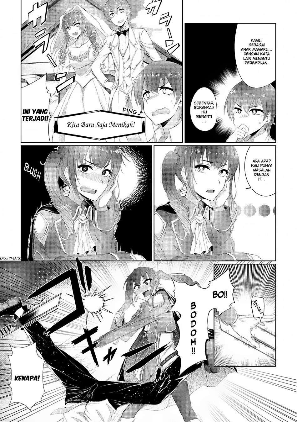 Tsuujou Kougeki ga Zentai Kougeki de Ni-kai Kougeki no Okaa-san wa Suki desu ka? Chapter 2.4 - halaman 8
