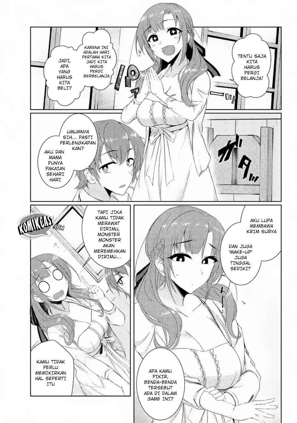 Tsuujou Kougeki ga Zentai Kougeki de Ni-kai Kougeki no Okaa-san wa Suki desu ka? Chapter 3.2 - halaman 6