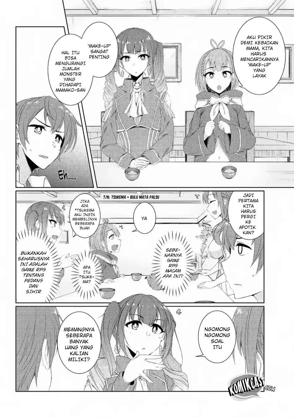 Tsuujou Kougeki ga Zentai Kougeki de Ni-kai Kougeki no Okaa-san wa Suki desu ka? Chapter 3.2 - halaman 7