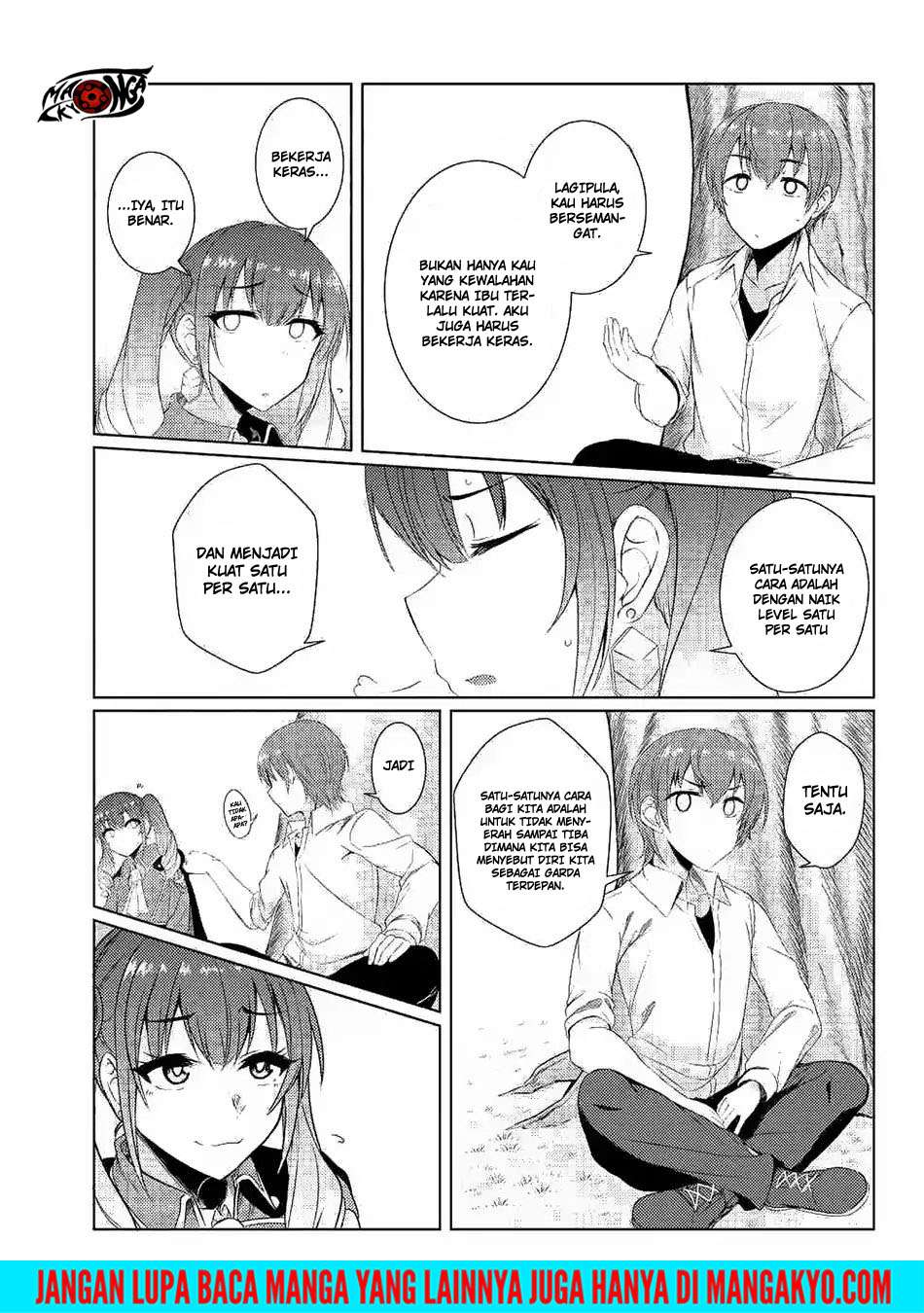 Tsuujou Kougeki ga Zentai Kougeki de Ni-kai Kougeki no Okaa-san wa Suki desu ka? Chapter 3.4 - halaman 9