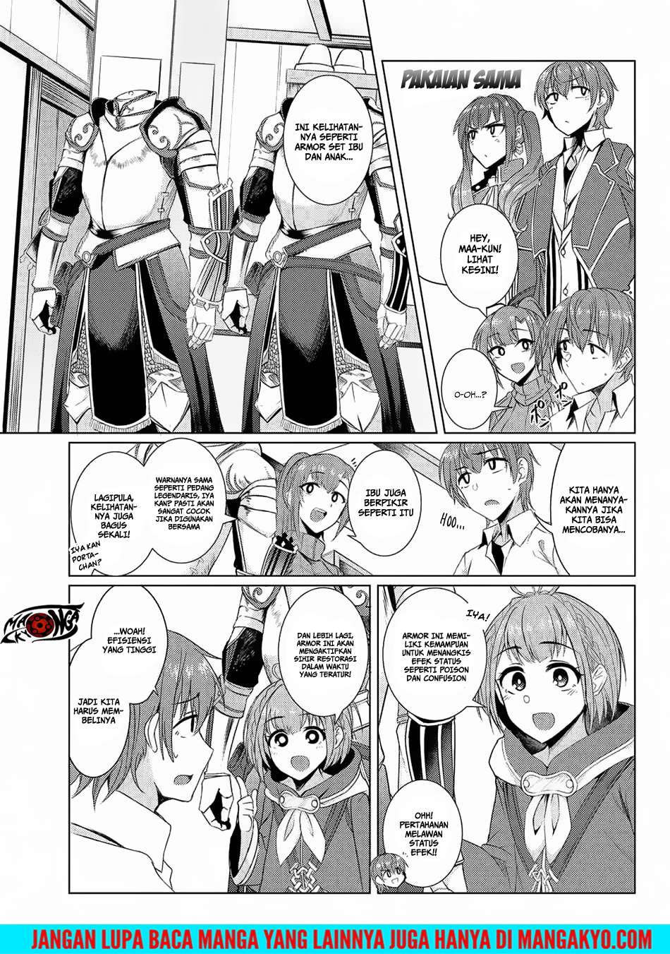 Tsuujou Kougeki ga Zentai Kougeki de Ni-kai Kougeki no Okaa-san wa Suki desu ka? Chapter 3.9 - halaman 5