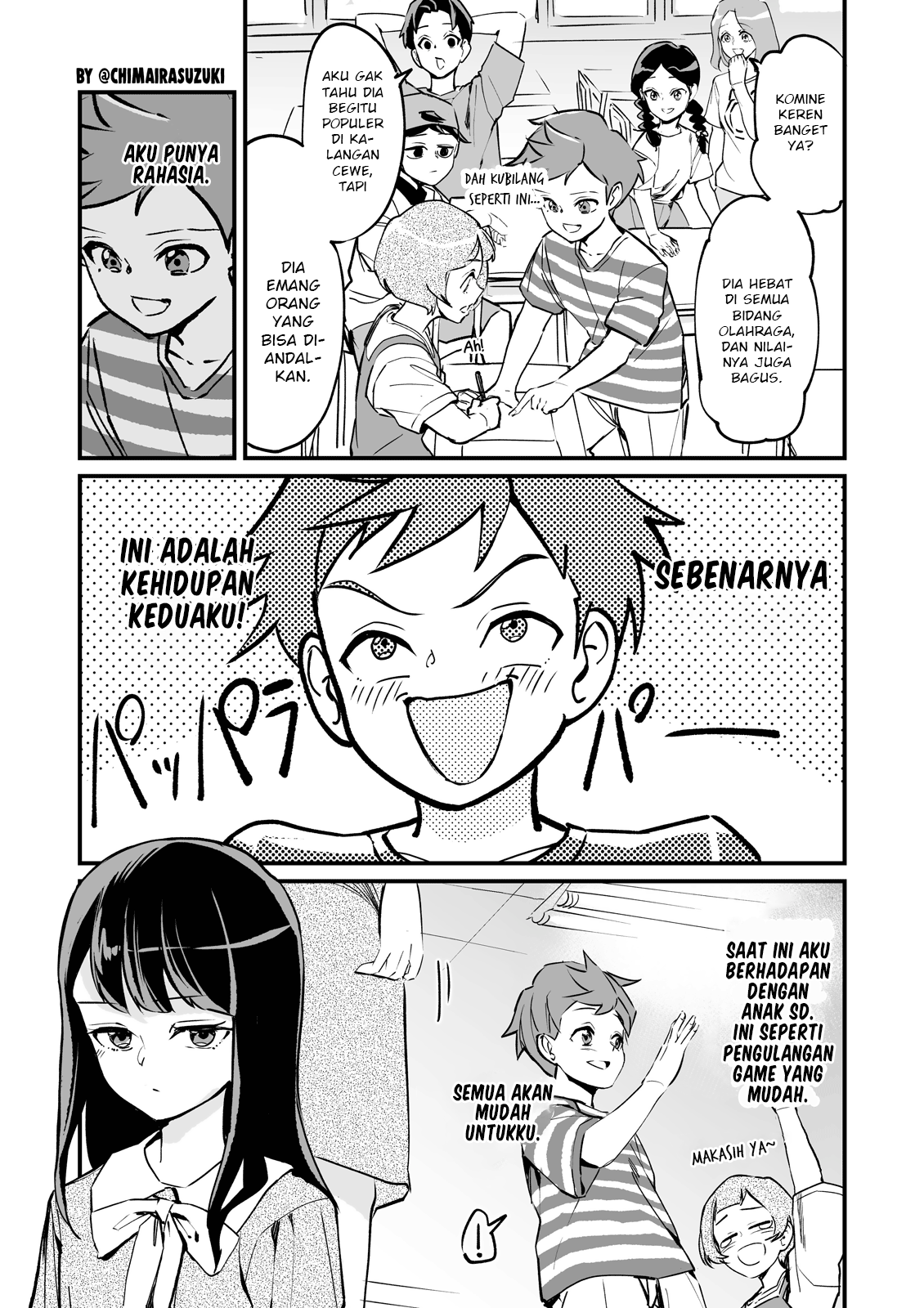 Tsuyokute New Game na Love Comedy Chapter 1 - halaman 2
