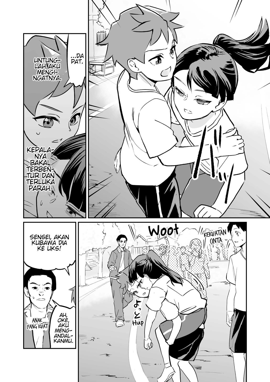 Tsuyokute New Game na Love Comedy Chapter 3 - halaman 2