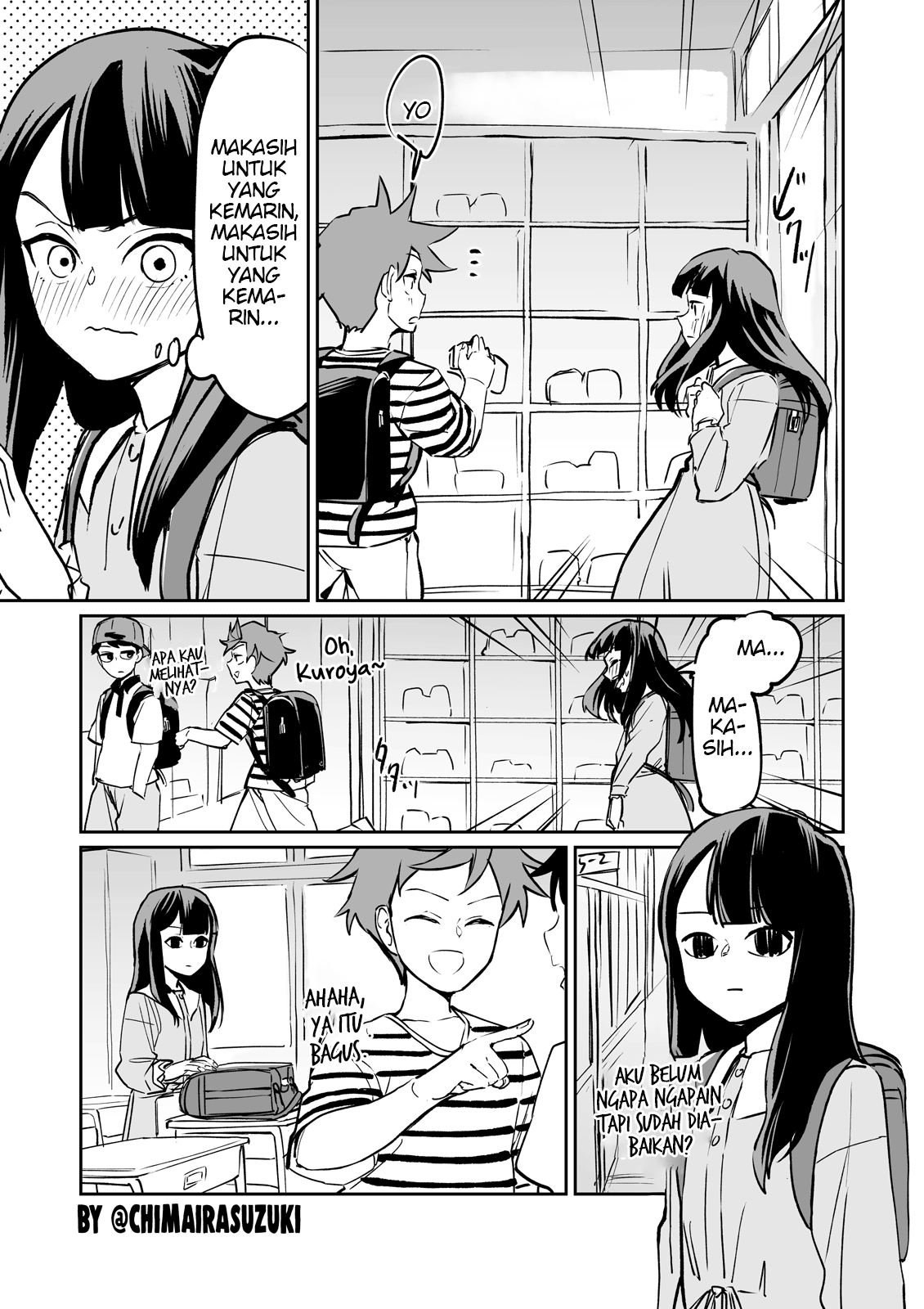 Tsuyokute New Game na Love Comedy Chapter 4 - halaman 1
